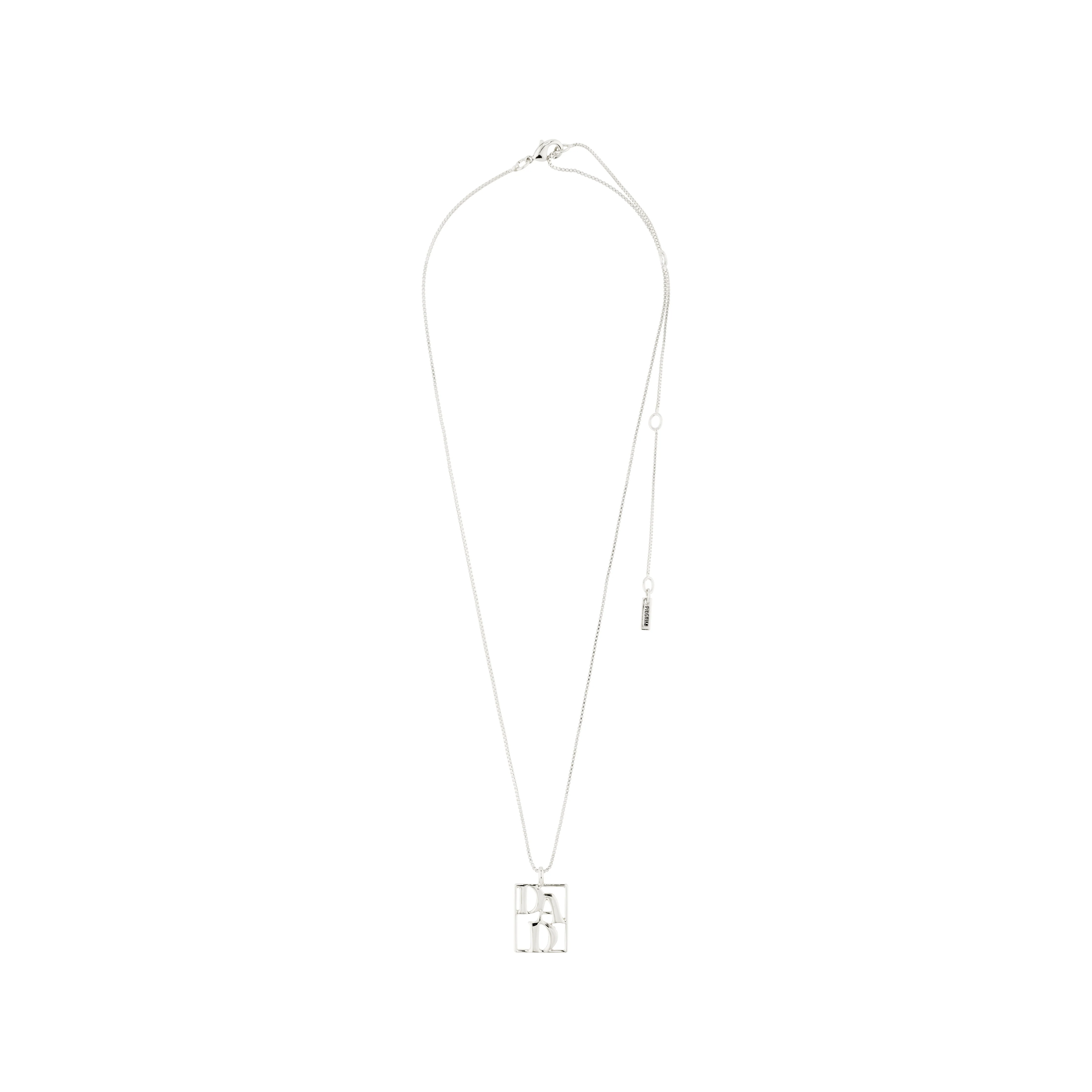 LOVE TAG, DAD necklace silver-plated - Image 4