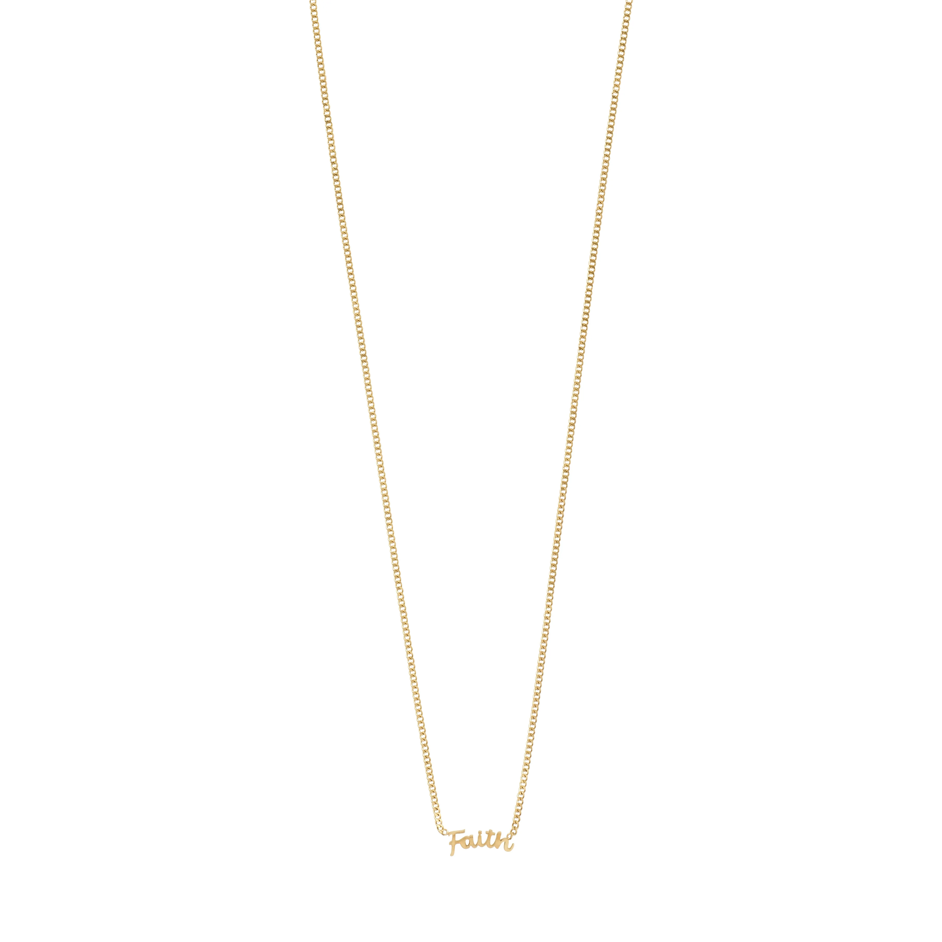FAITH necklace gold-plated