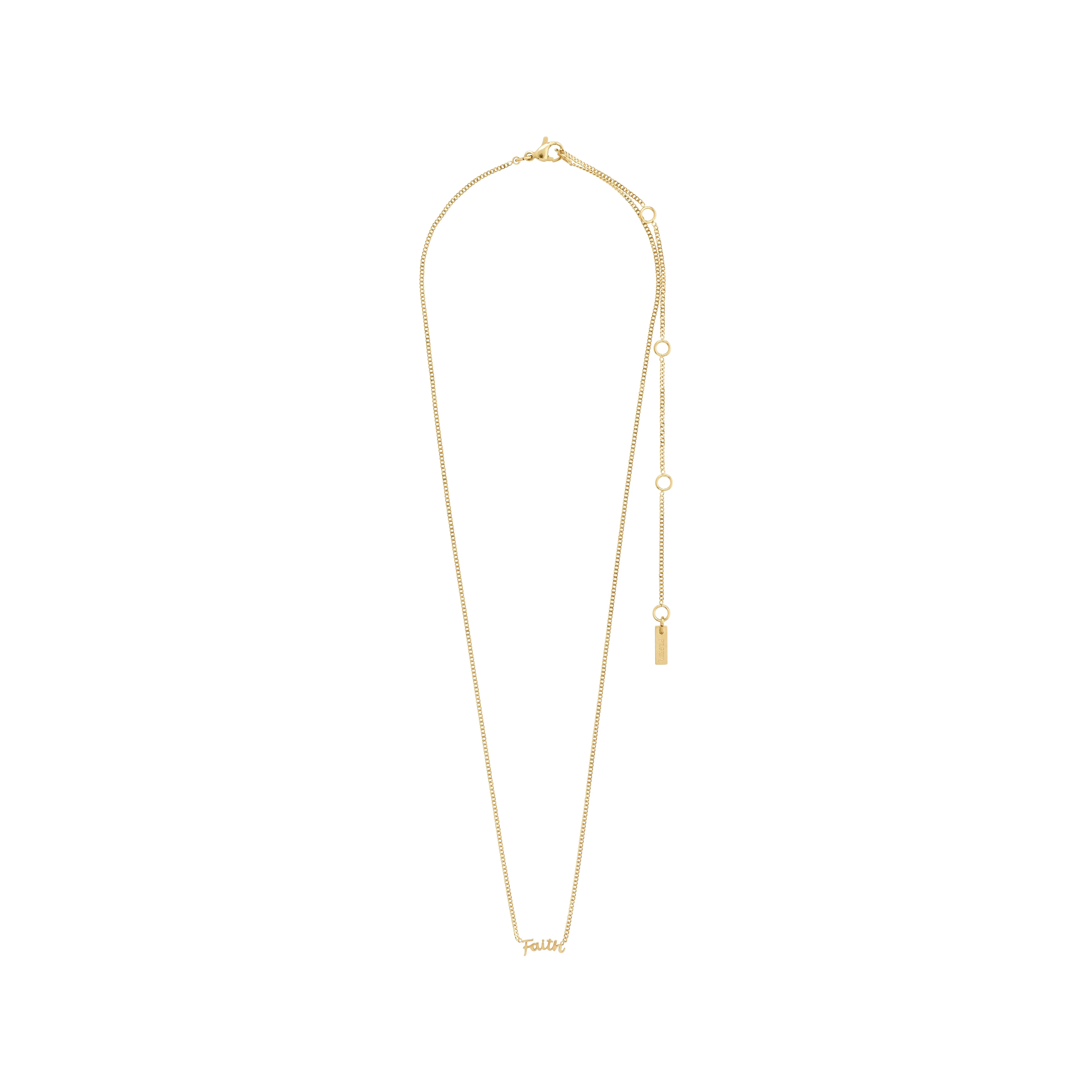 FAITH necklace gold-plated - Image 4