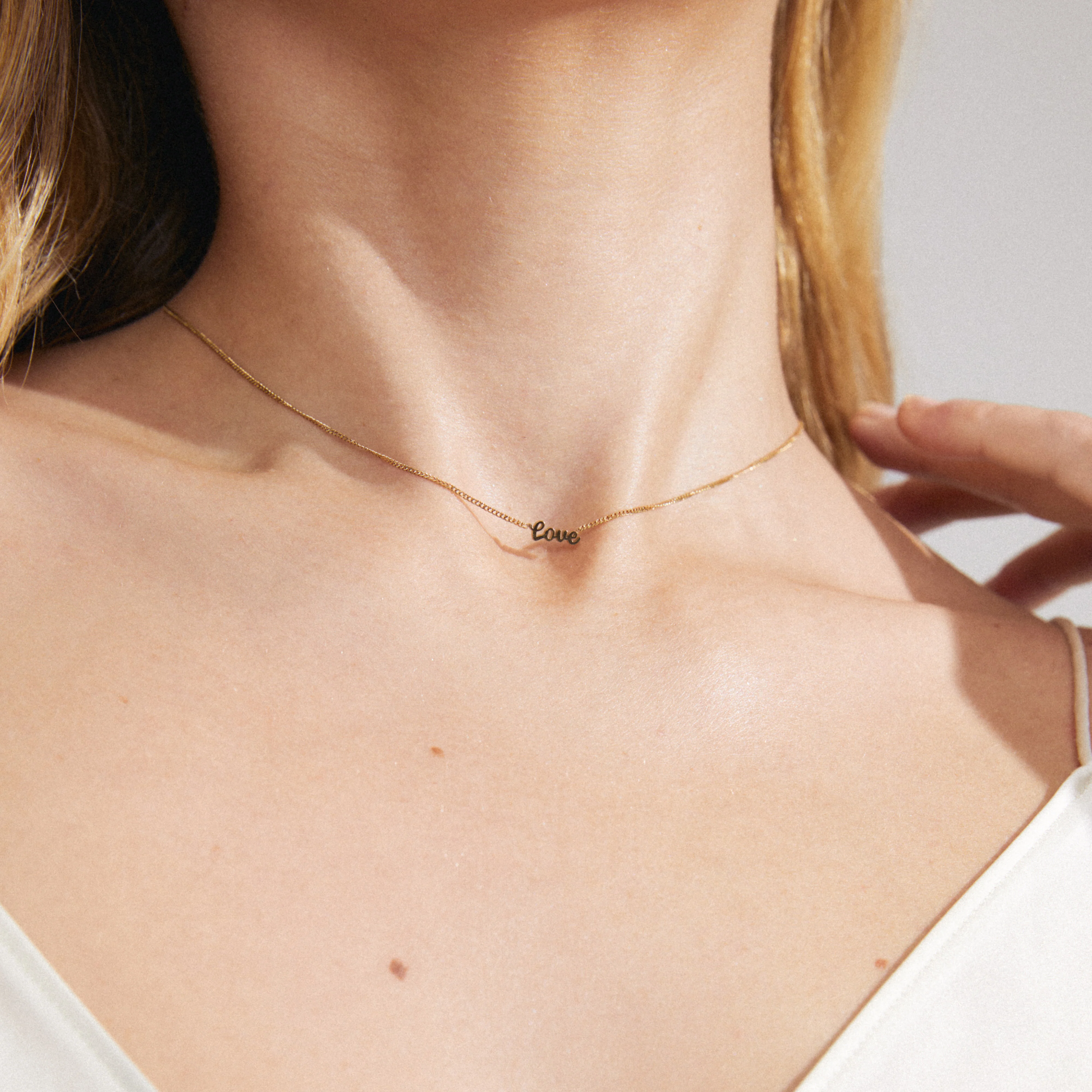 LOVE necklace gold-plated - Image 5
