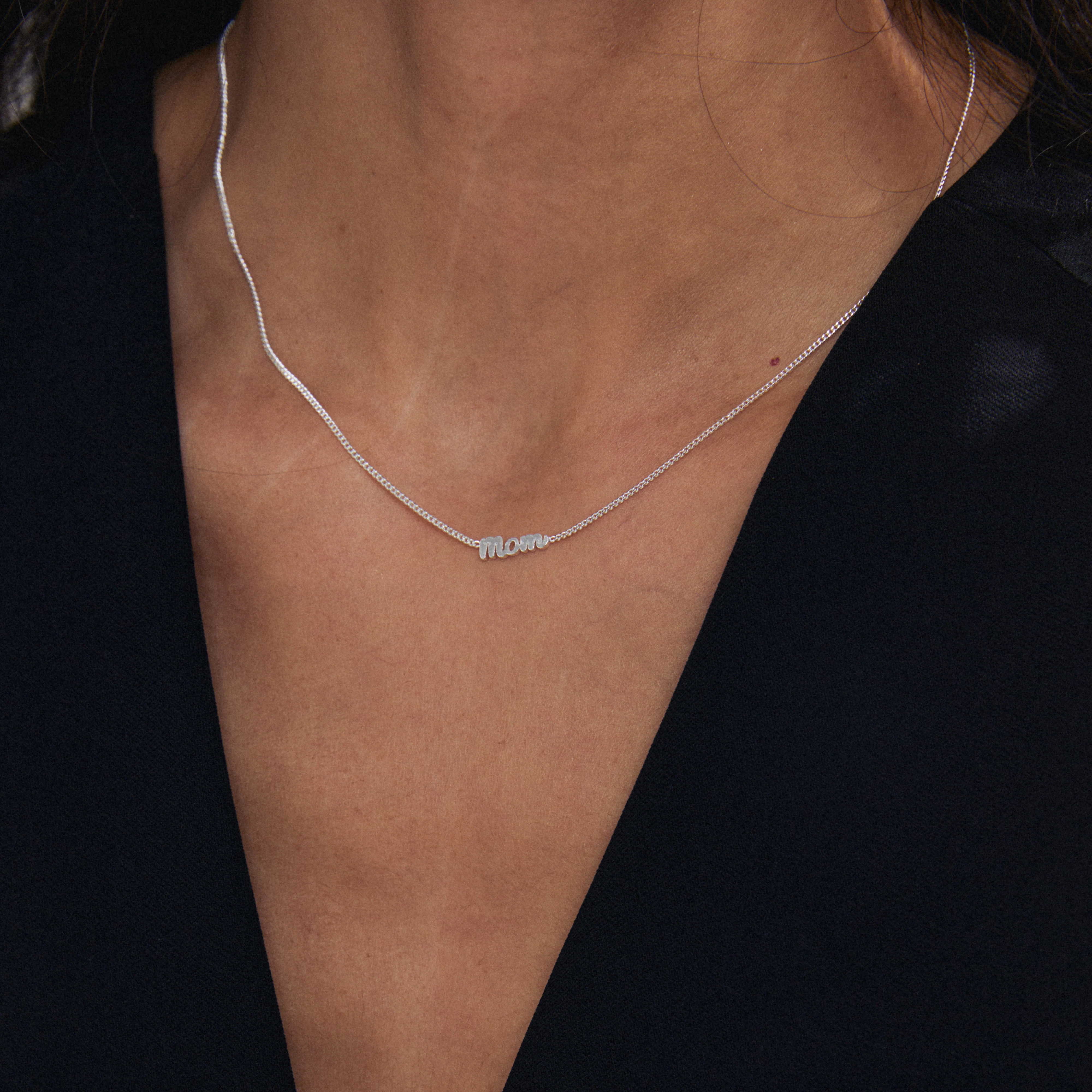 MOM necklace silver-plated - Image 3