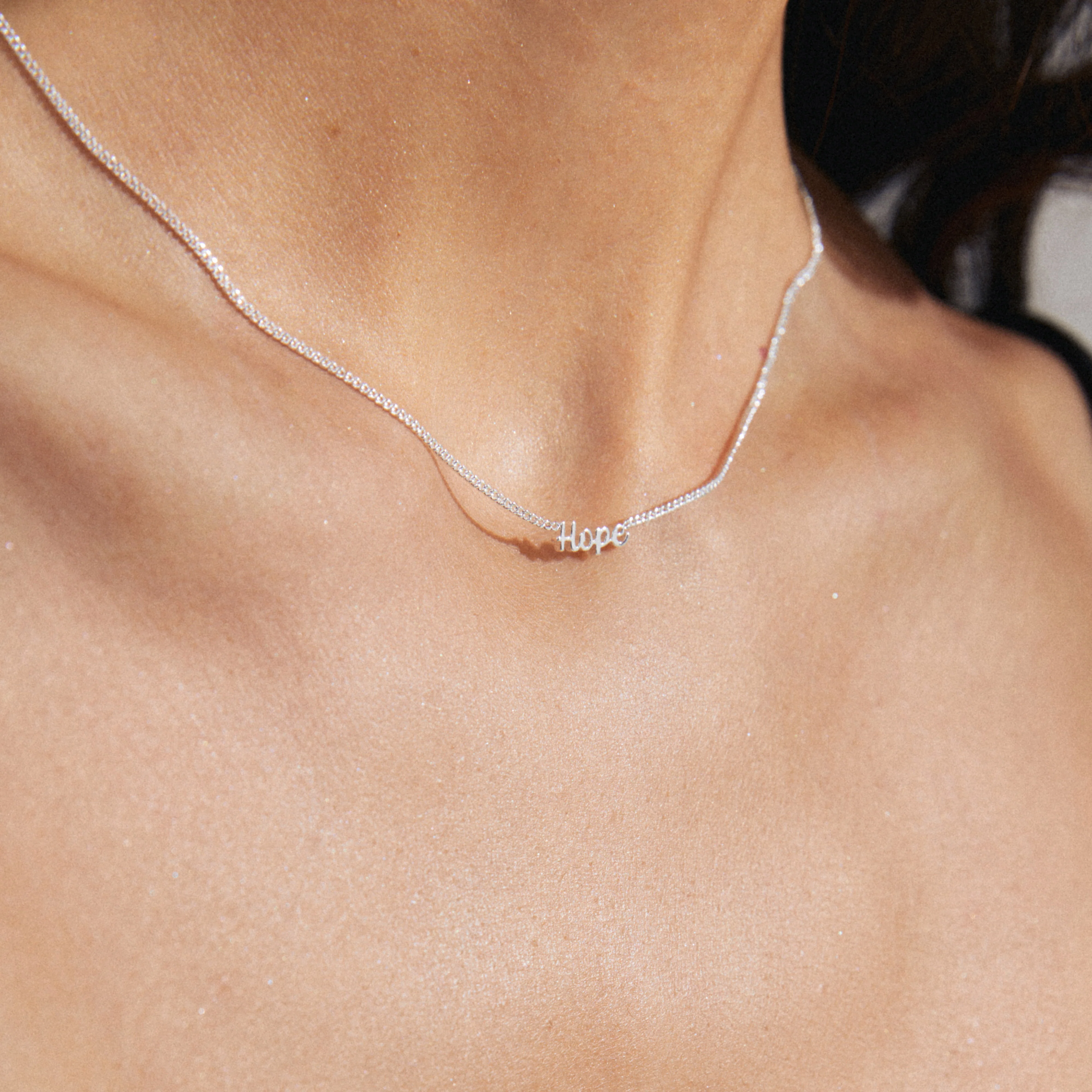 HOPE necklace silver-plated - Image 5