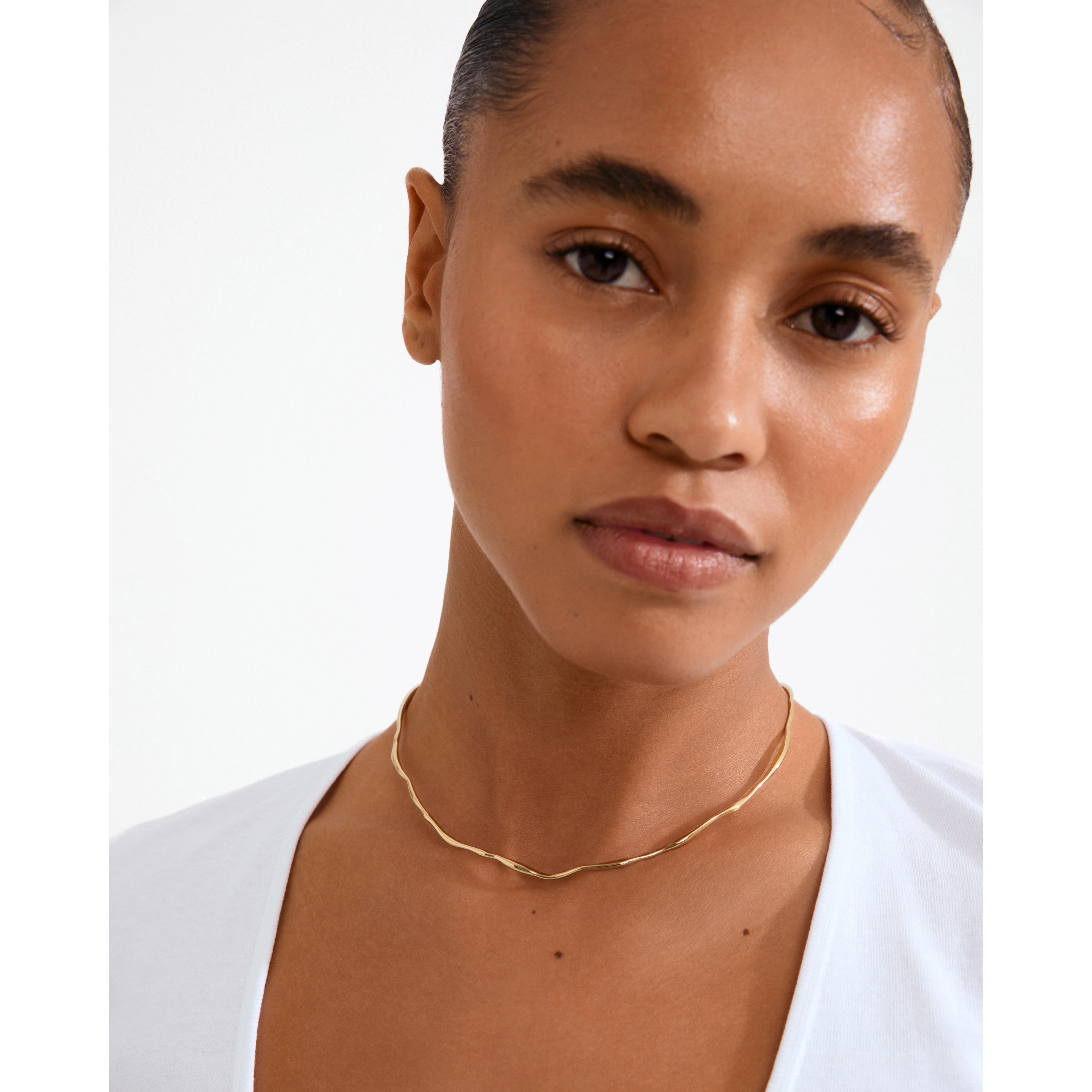 xDEA PAVE CUFF NECKLACE - Image 2