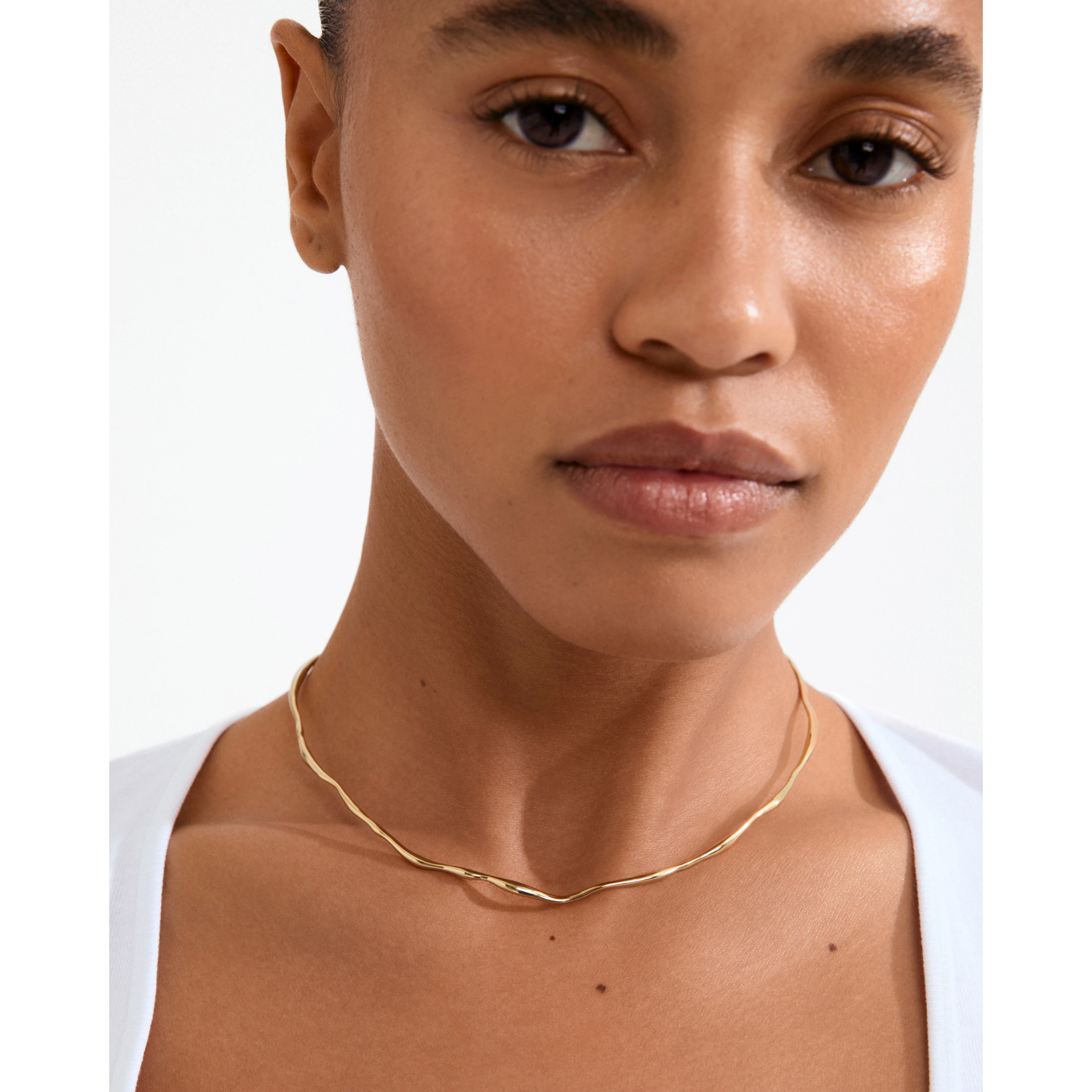 xDEA PAVE CUFF NECKLACE - Image 3
