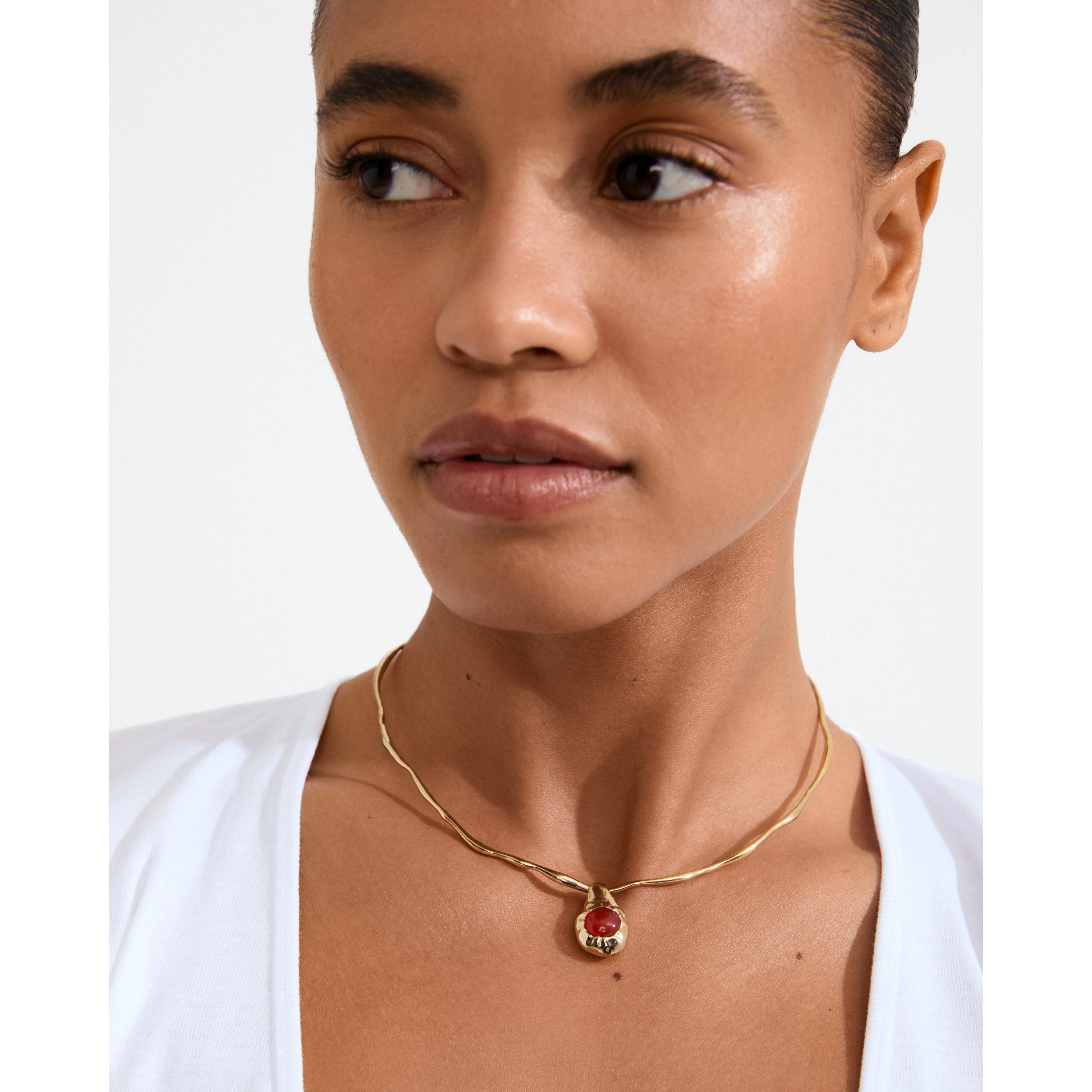 xDEA PAVE CUFF NECKLACE - Image 6