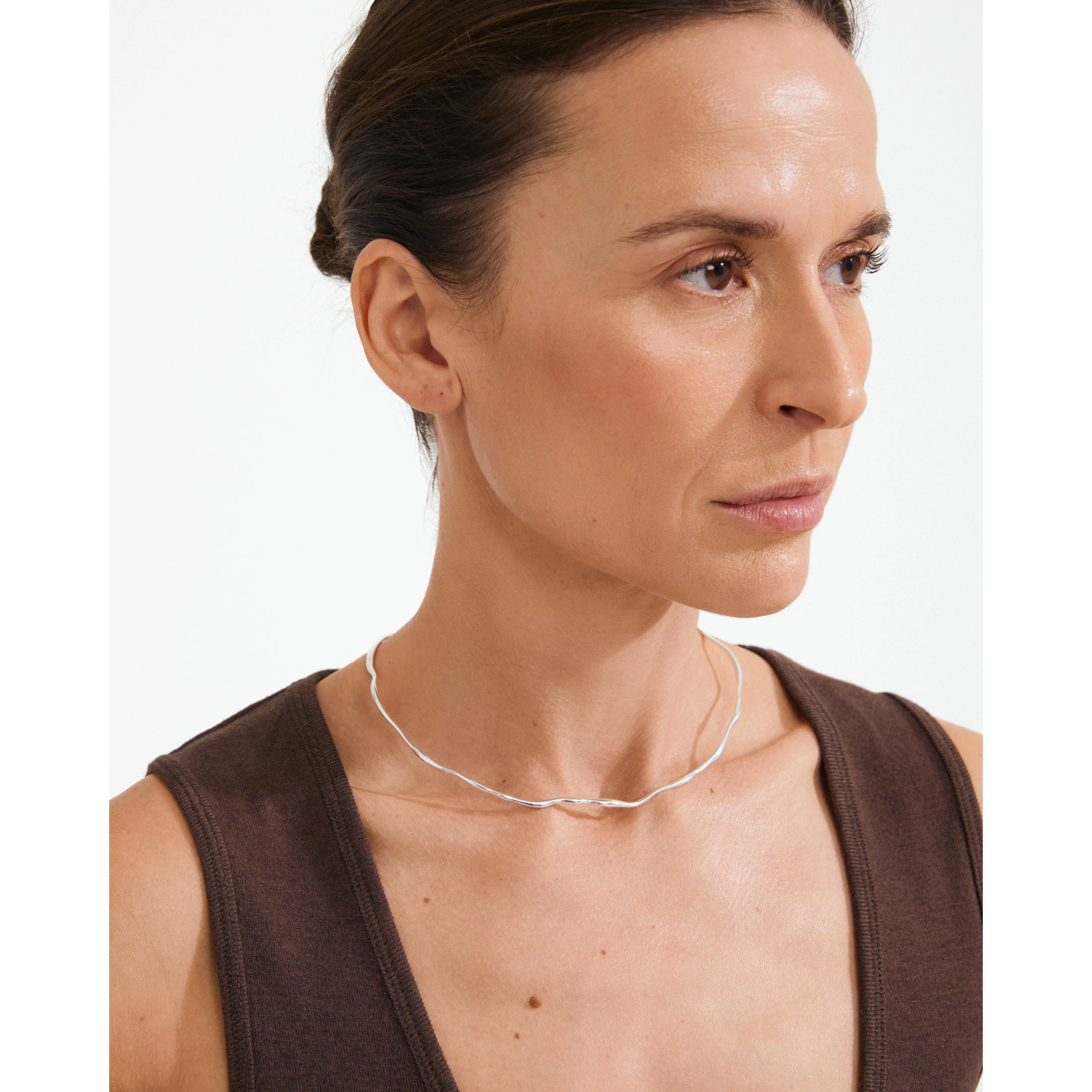 xDEA PAVE CUFF NECKLACE - Image 2