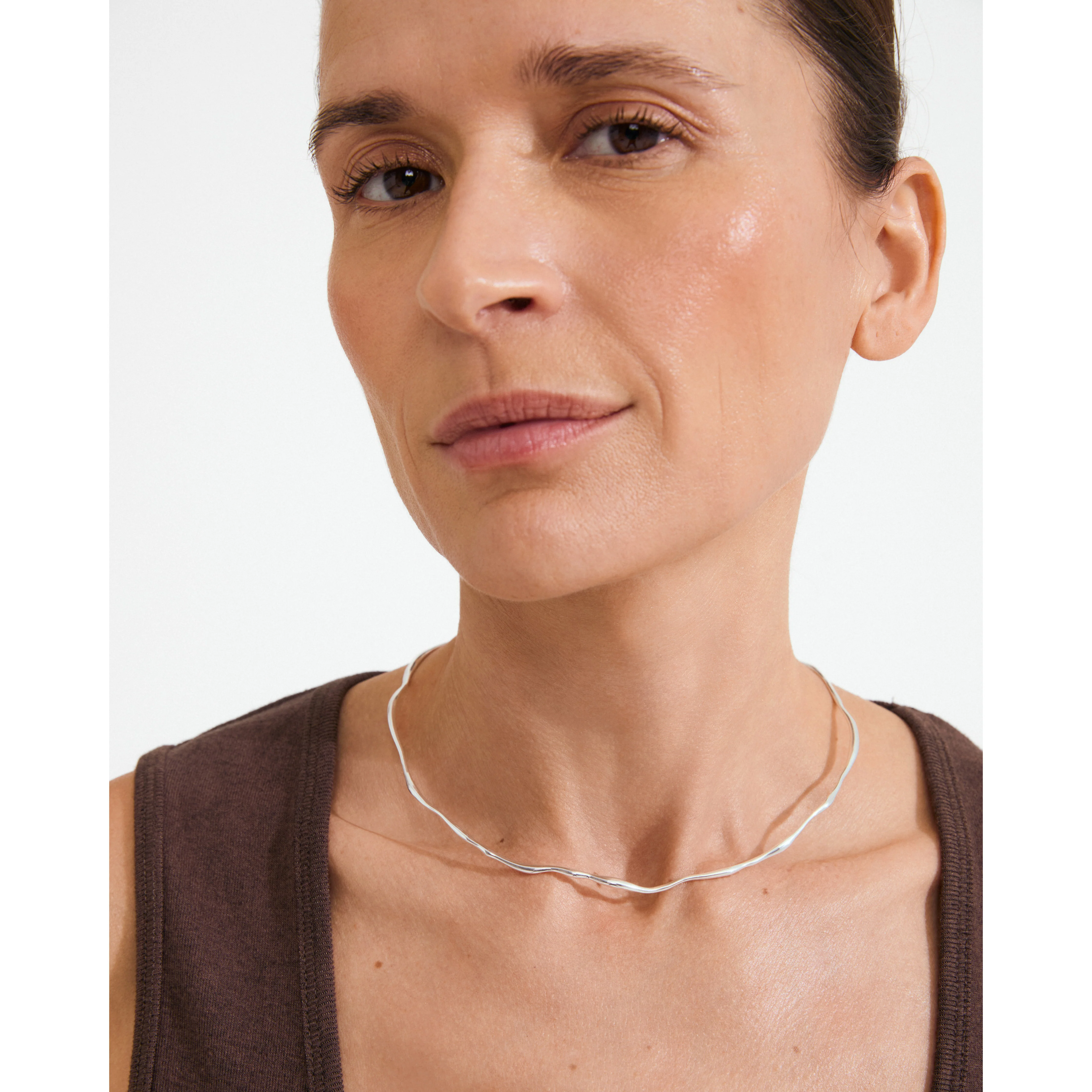 xDEA PAVE CUFF NECKLACE - Image 3
