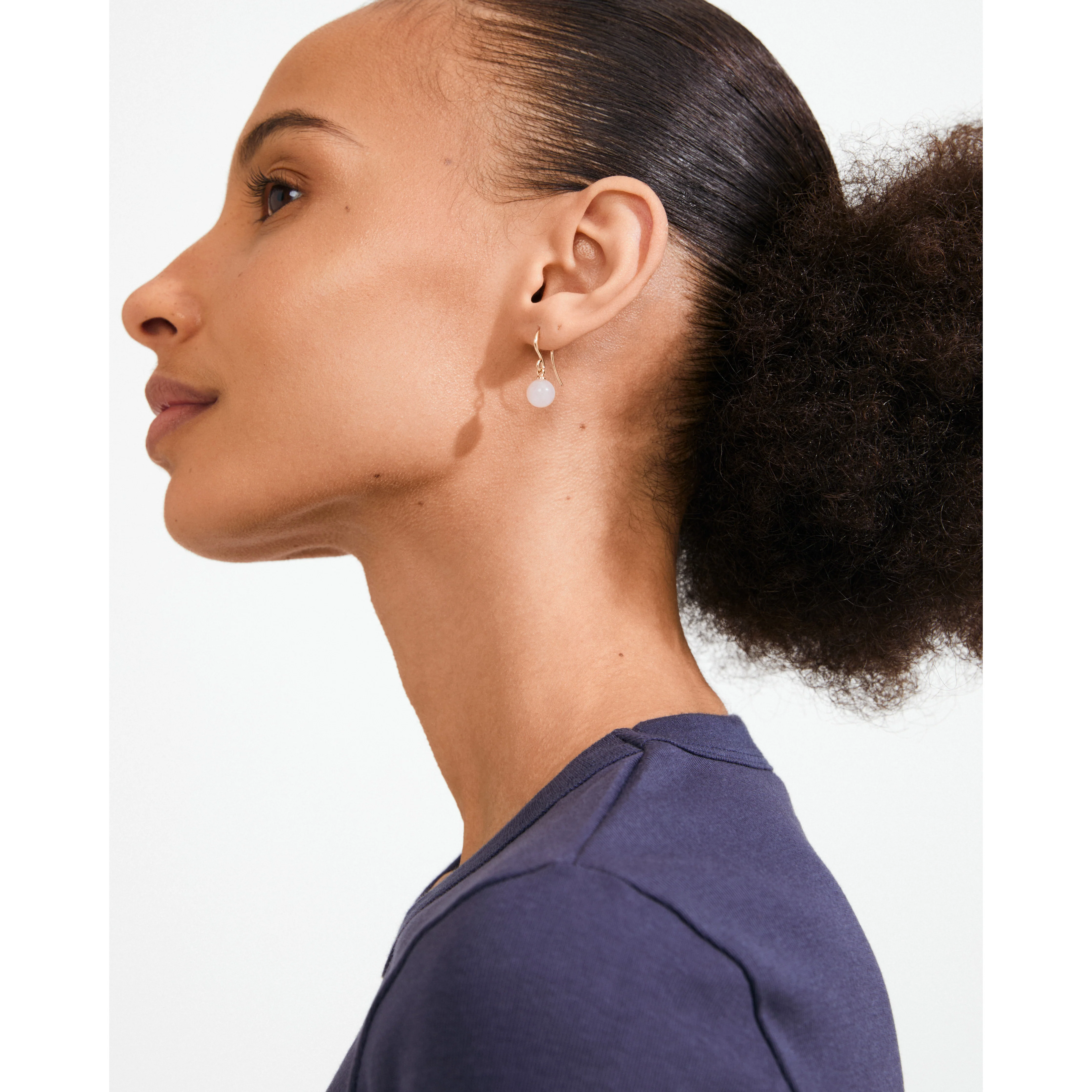 GOLDIE pink earrings gold-plated - Image 2