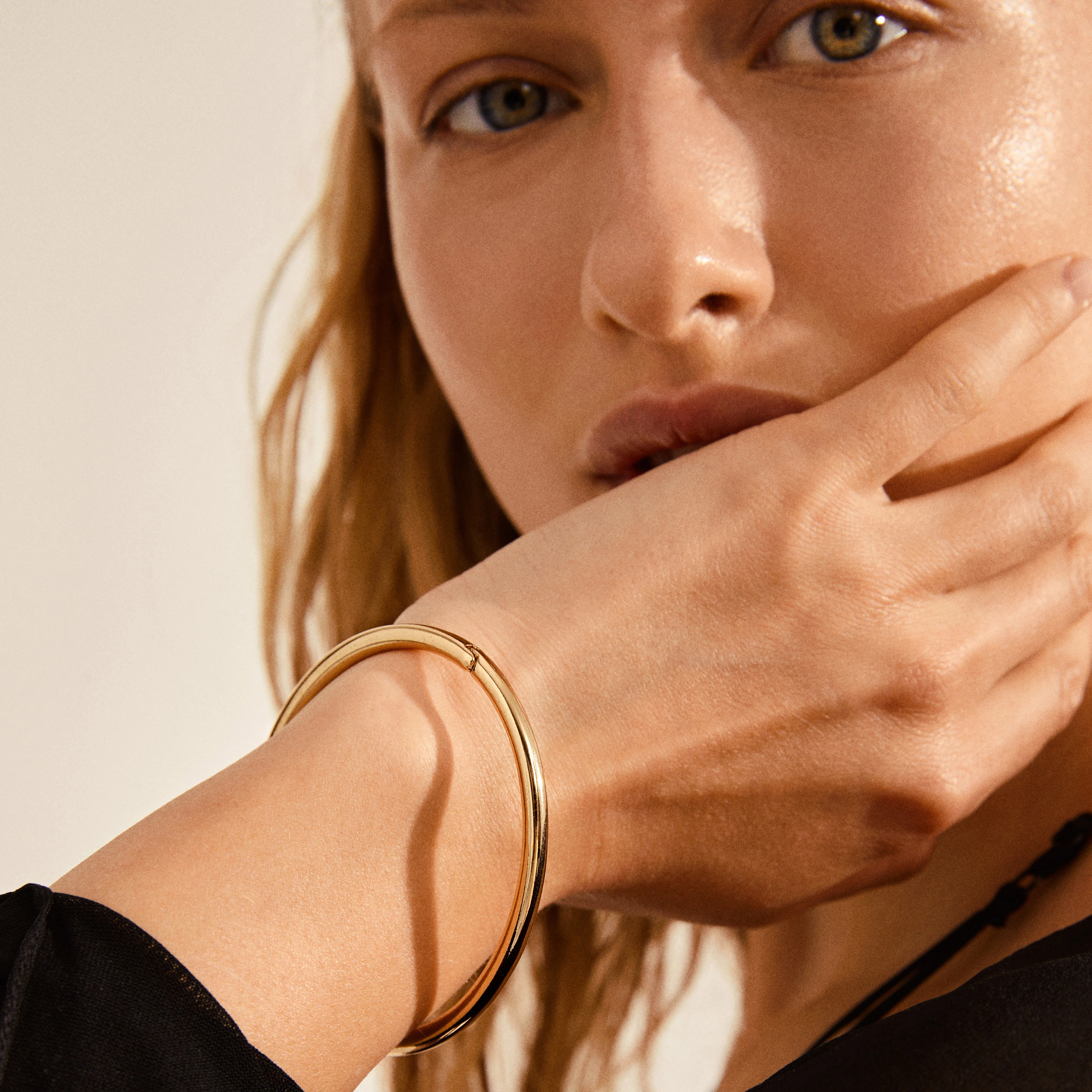 SOPHIA bangle bracelet gold-plated - Image 4
