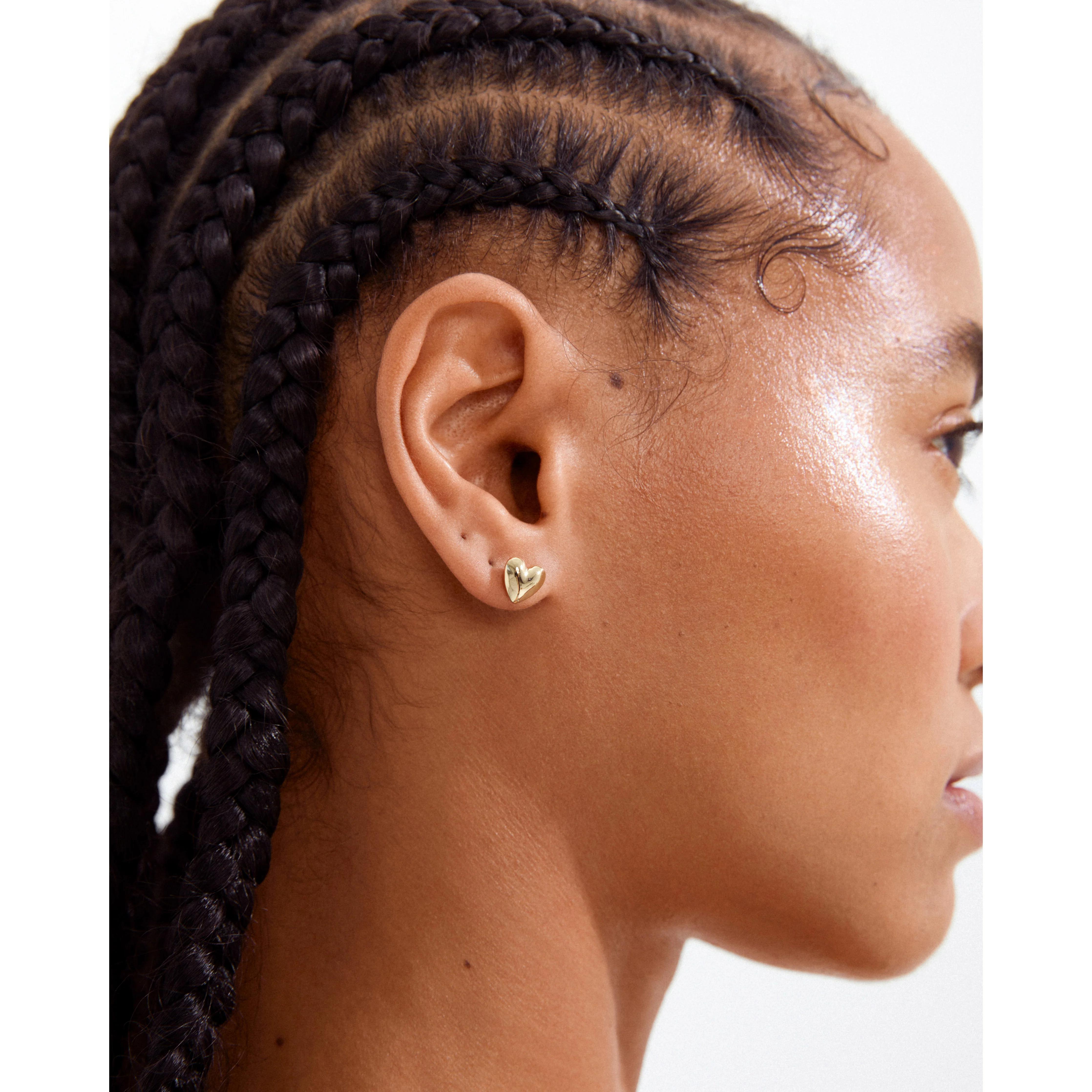 SOPHIA heart earrings gold-plated - Image 3