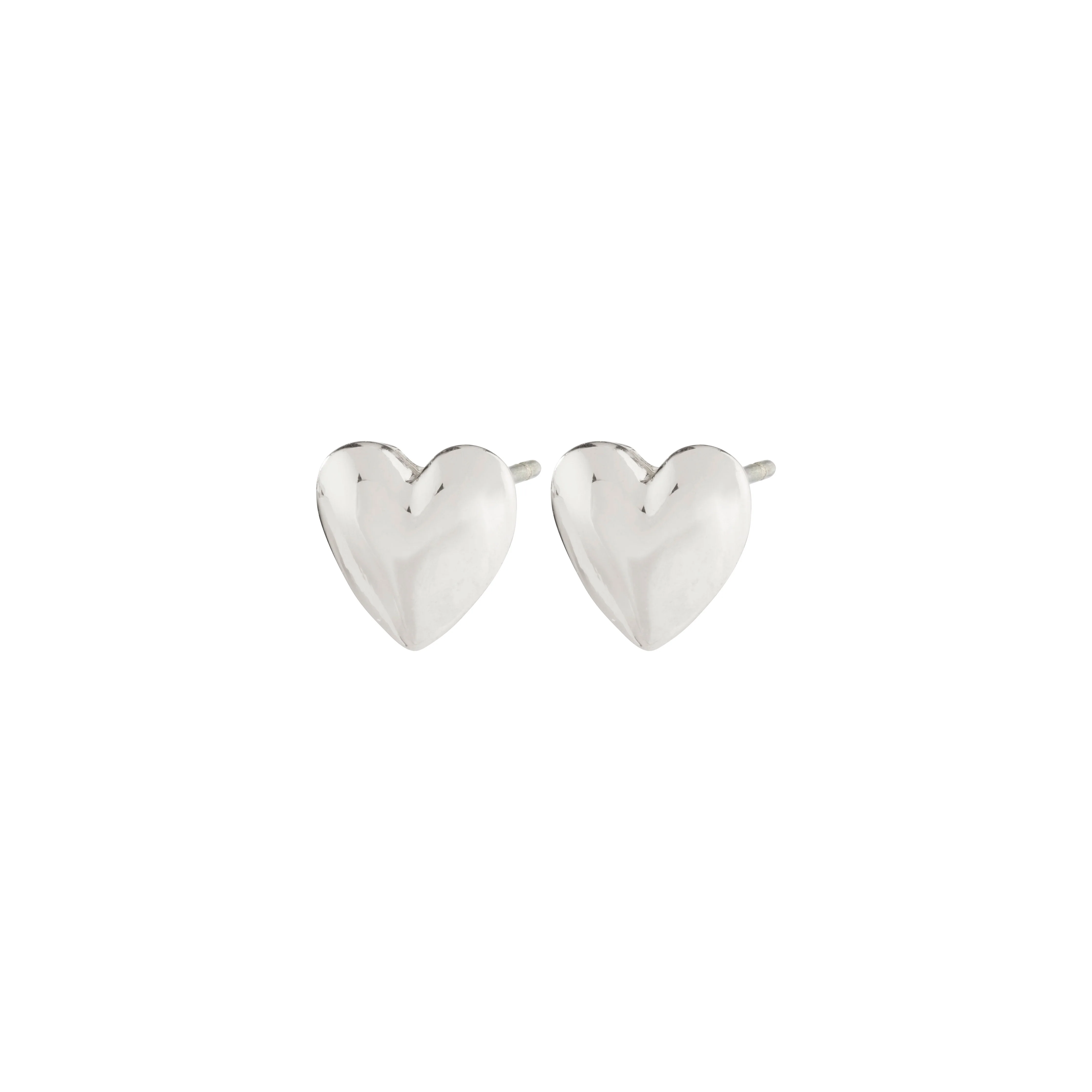 SOPHIA heart earrings silver-plated