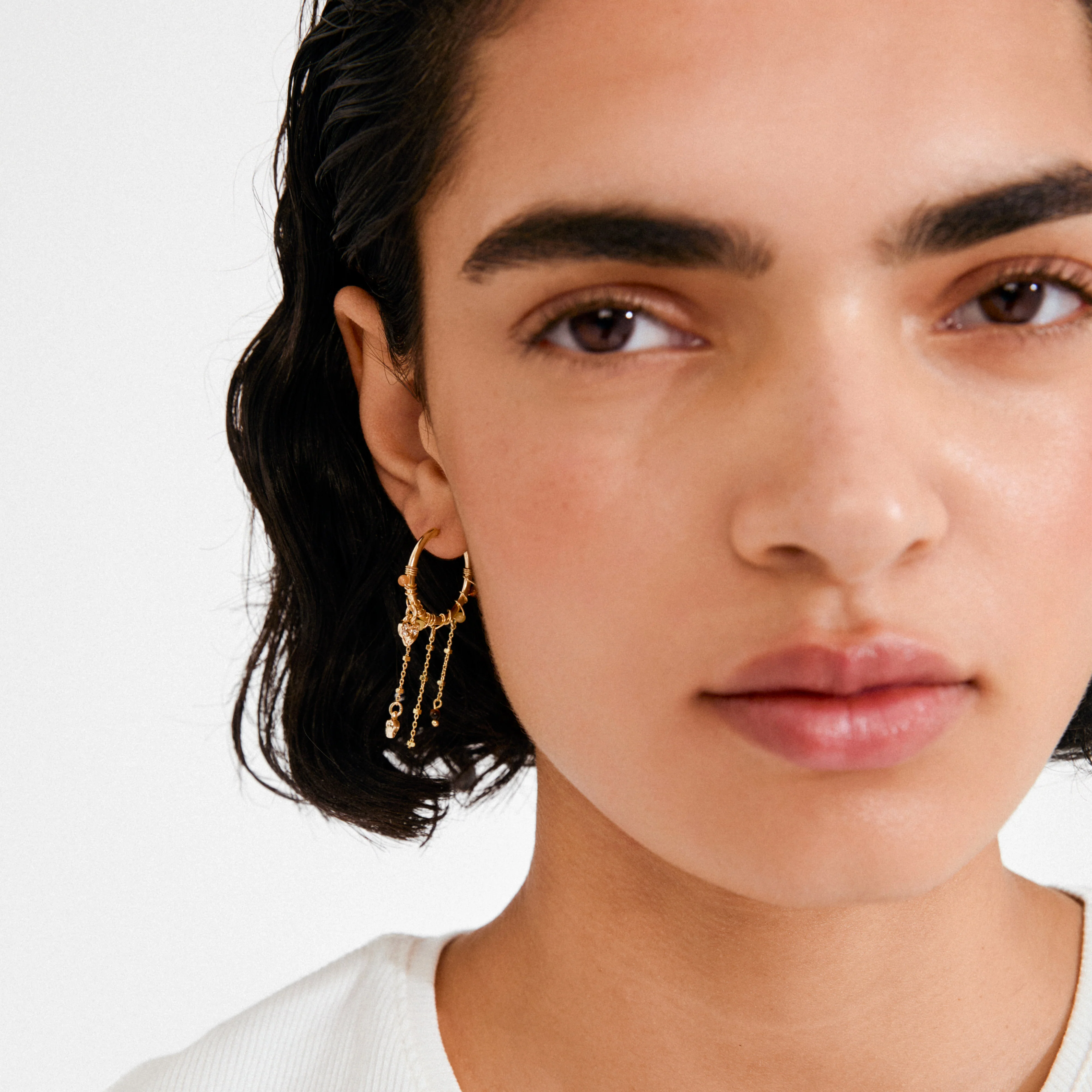 MYLAN earrings gold-plated - Image 4