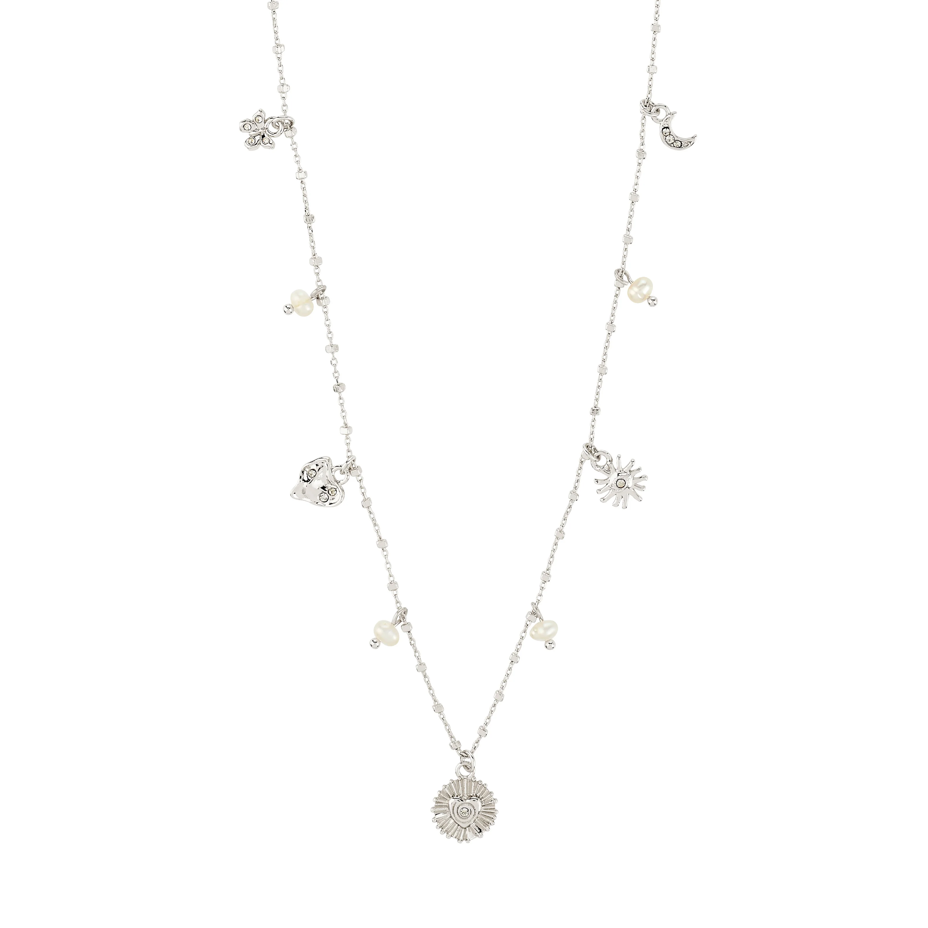MYLAN necklace silver-plated