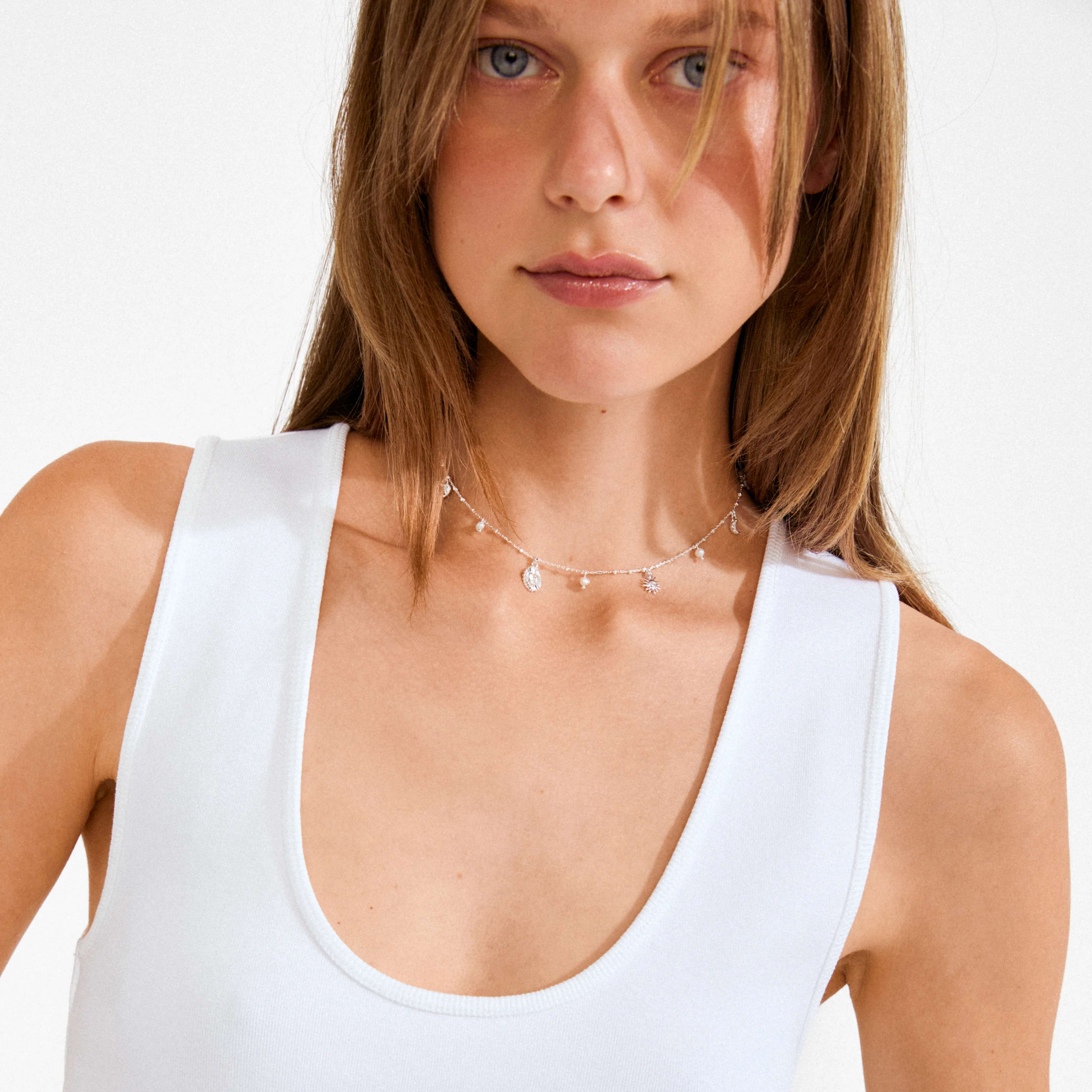 MYLAN necklace silver-plated - Image 3