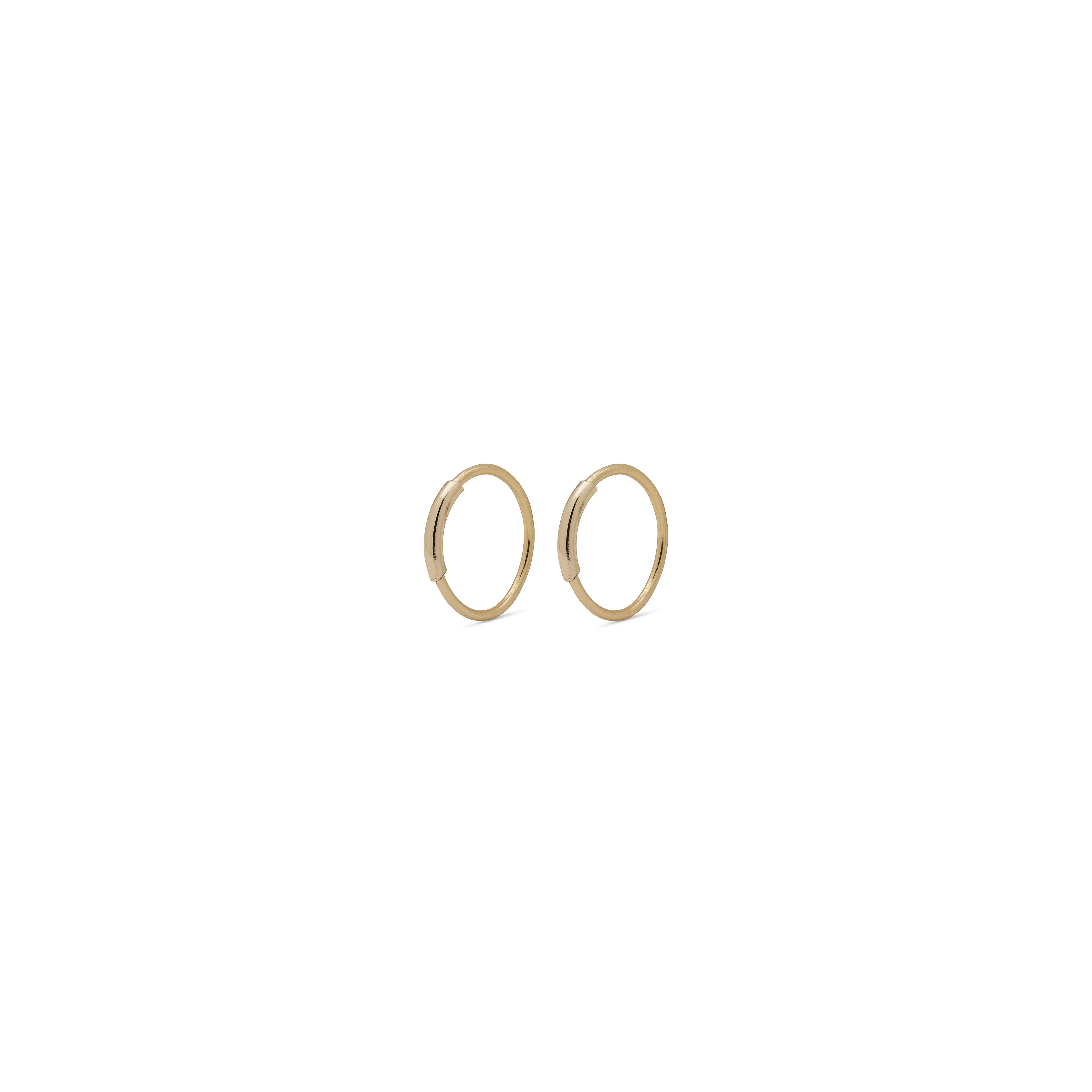 RAQUEL mini hoop earrings gold-plated