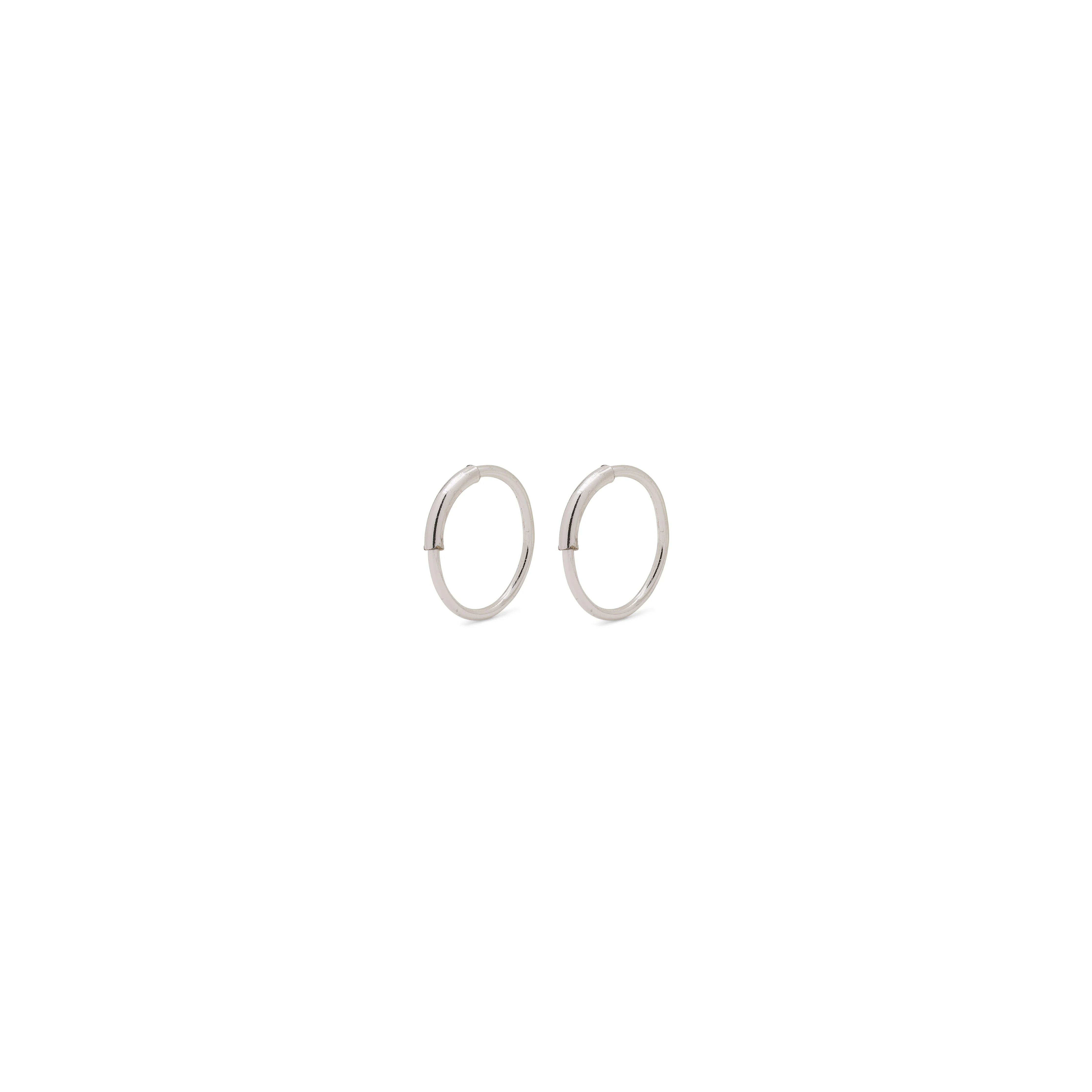 RAQUEL mini hoop earrings silver-plated