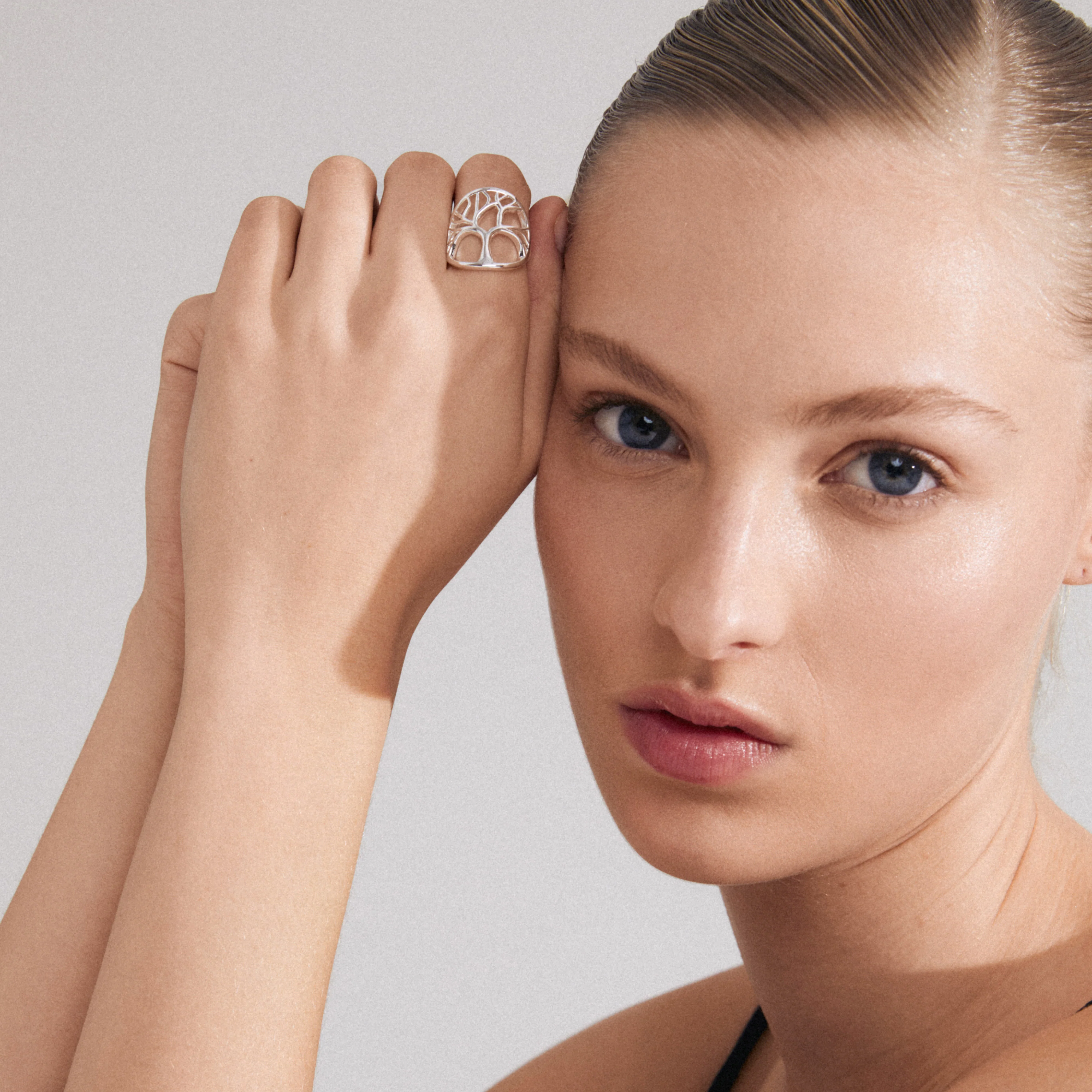 ALIA ring silver-plated - Image 2