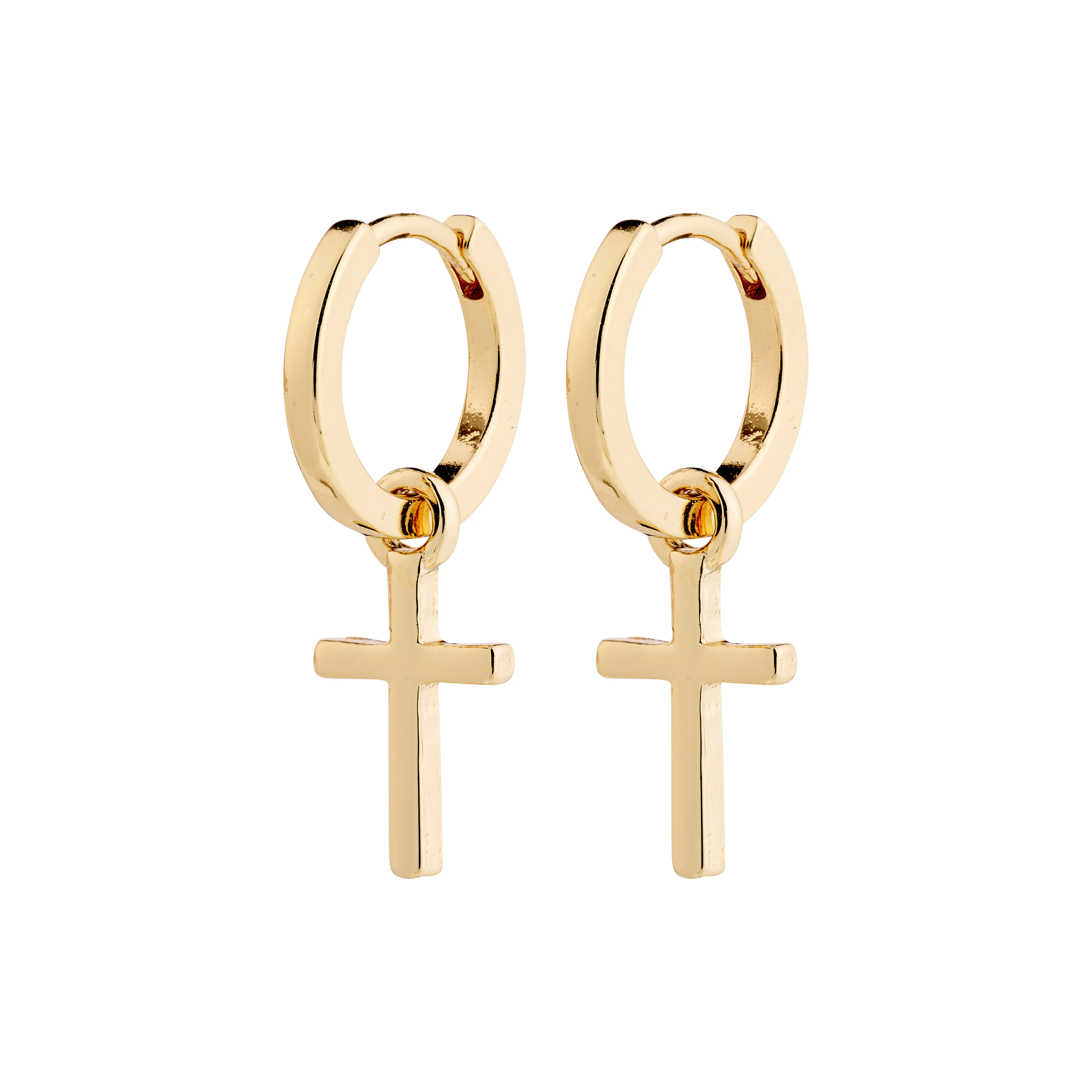 FLYNN earrings gold-plated