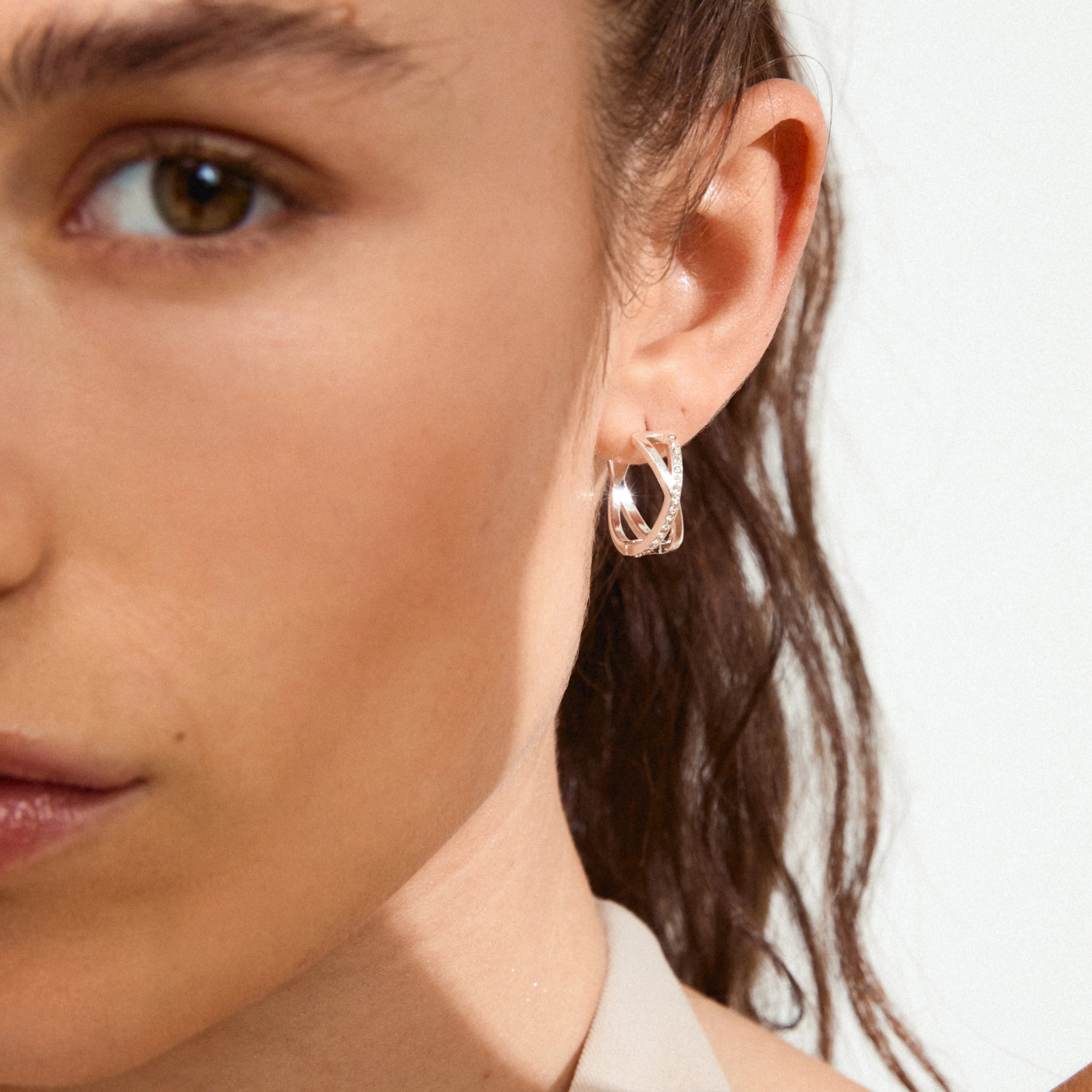 KIRA earrings silver-plated - Image 3