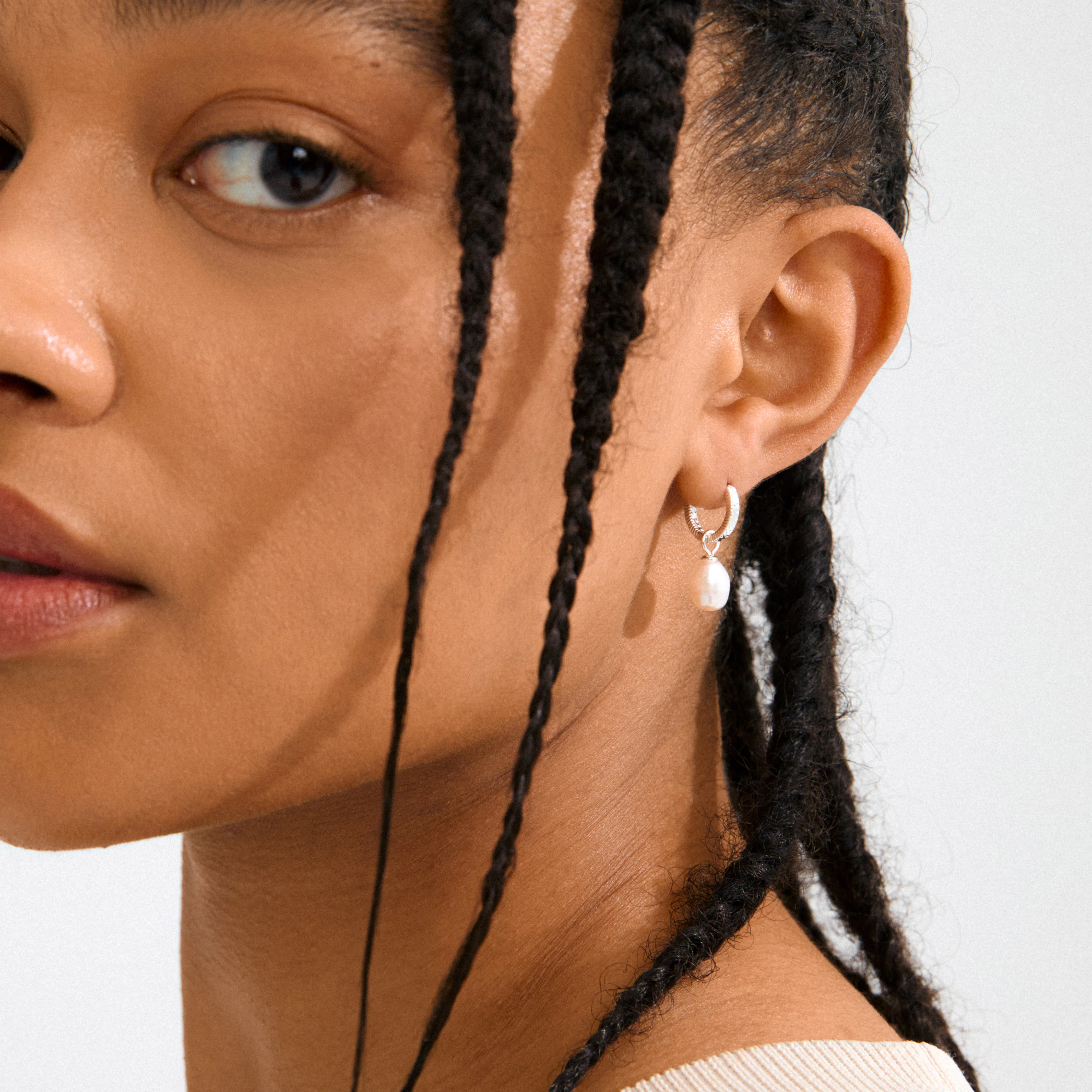 ELLIANA earrings silver-plated - Image 2
