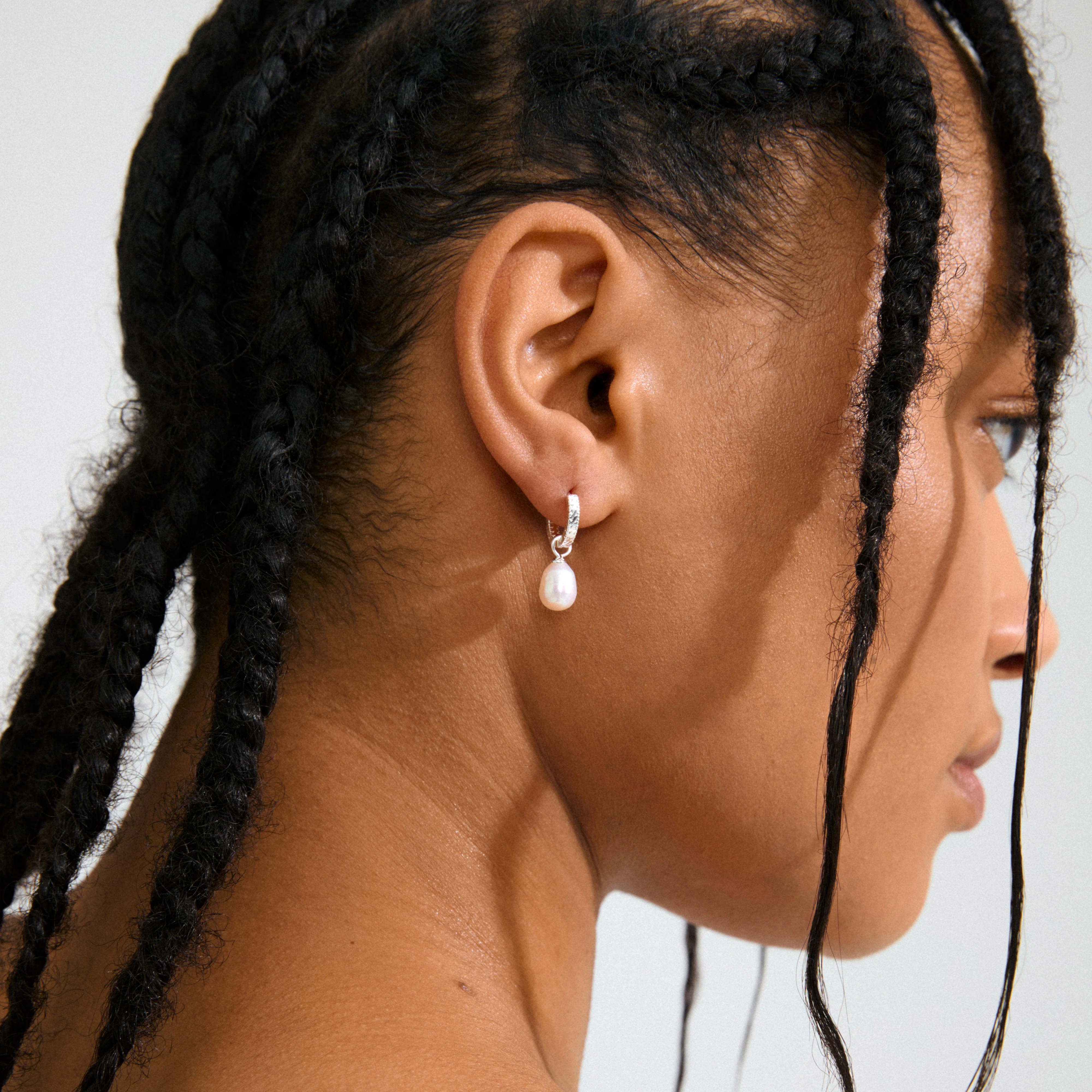 ELLIANA earrings silver-plated - Image 3