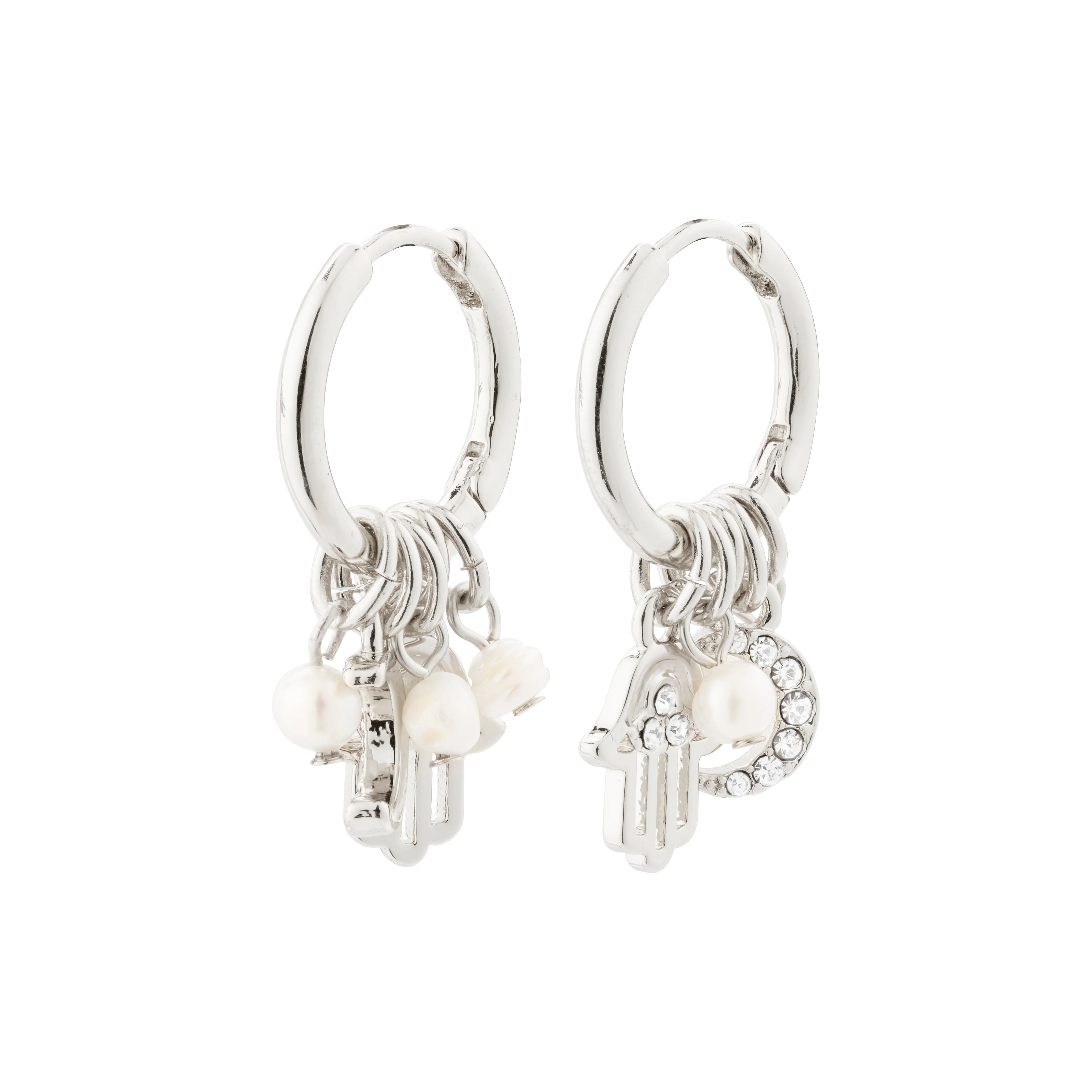 PRUCENCE earrings silver-plated