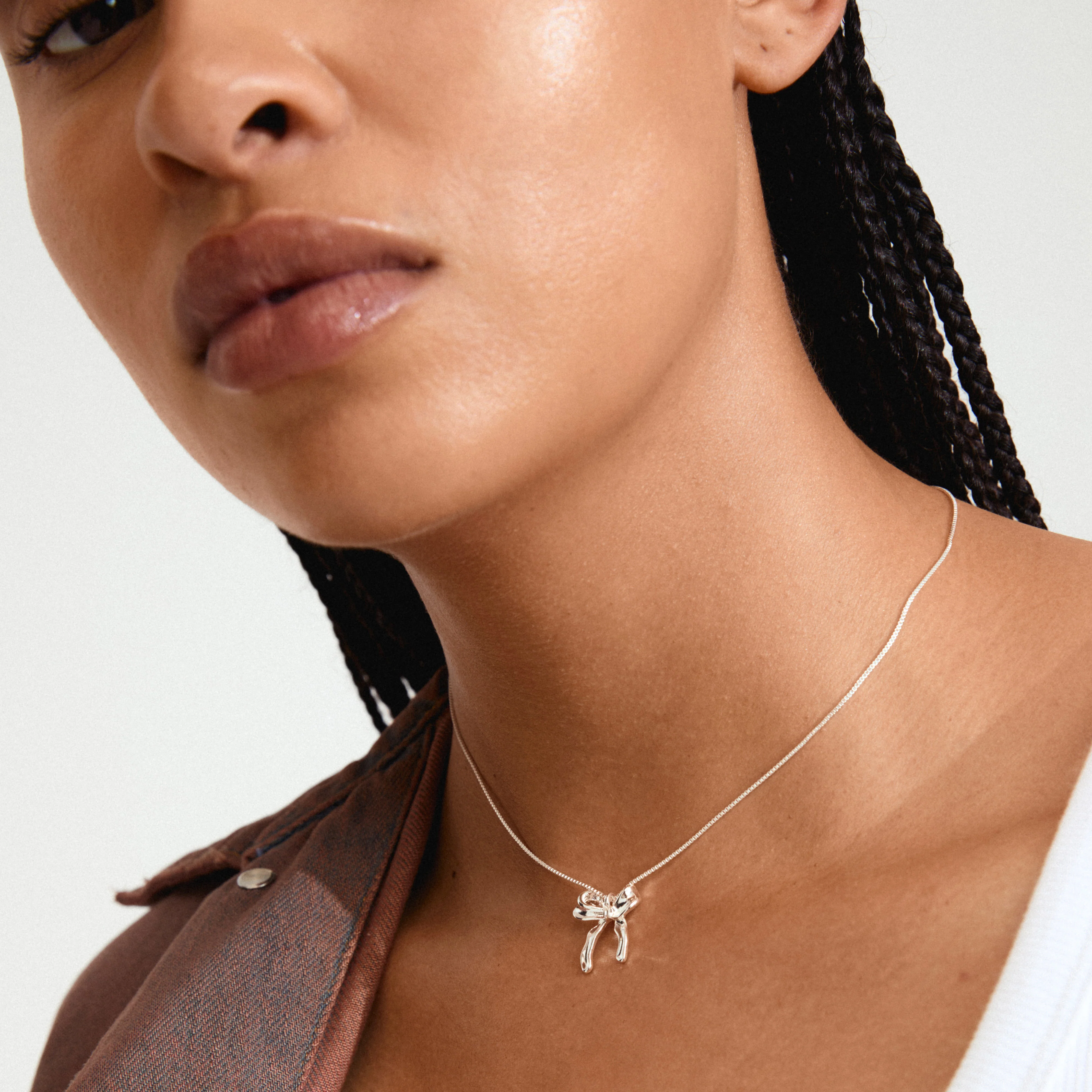 CASSIAN necklace silver-plated - Image 3