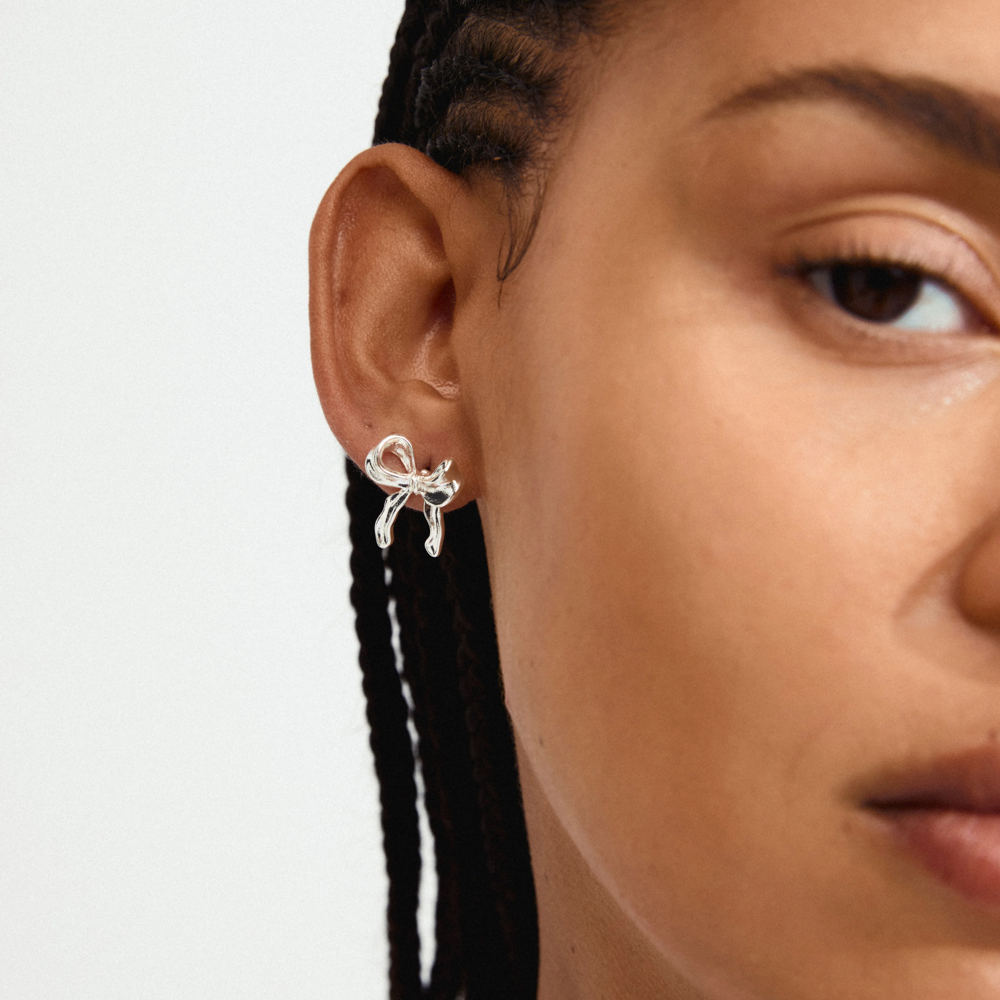 CASSIAN earrings silver-plated - Image 3