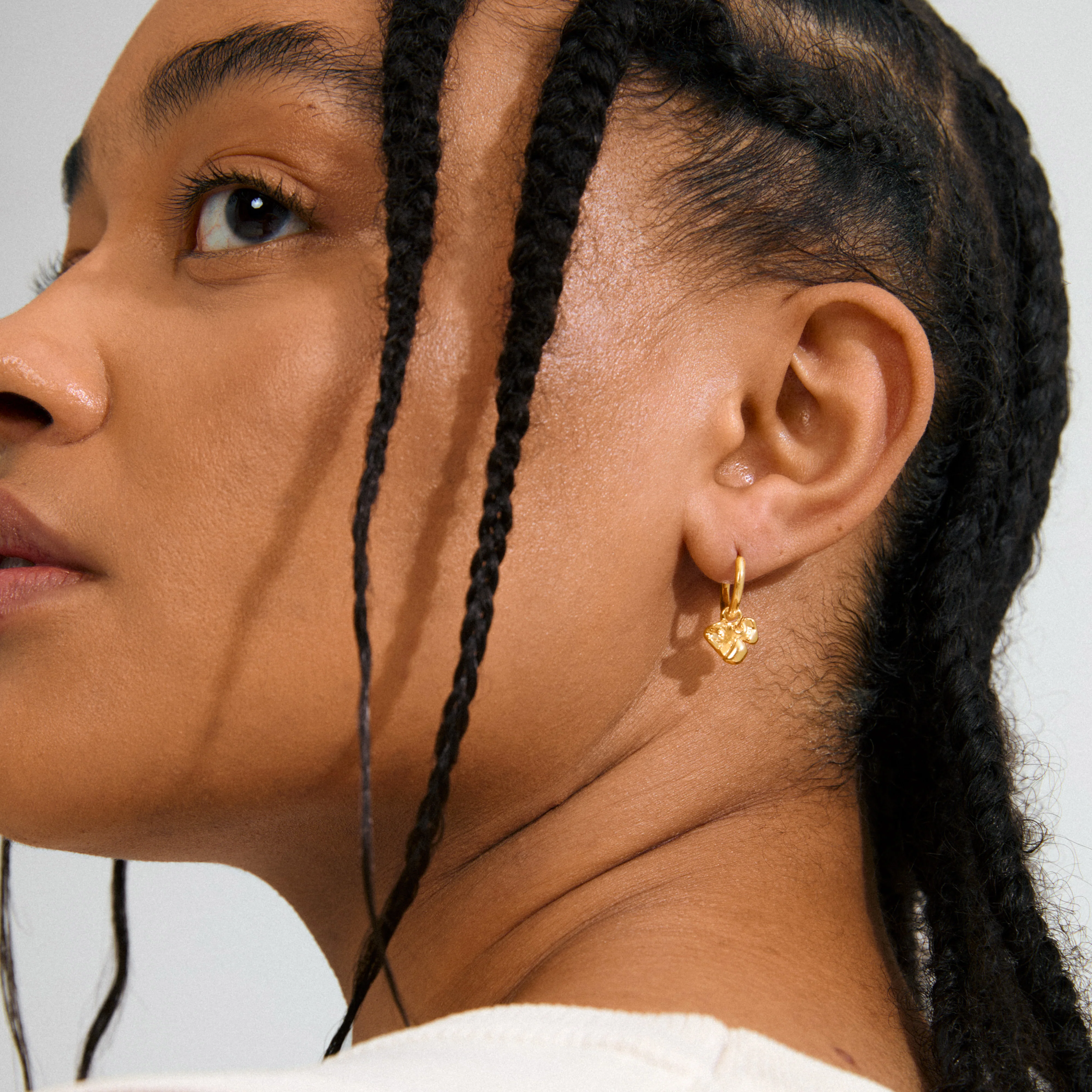 LUIS earrings gold-plated - Image 3