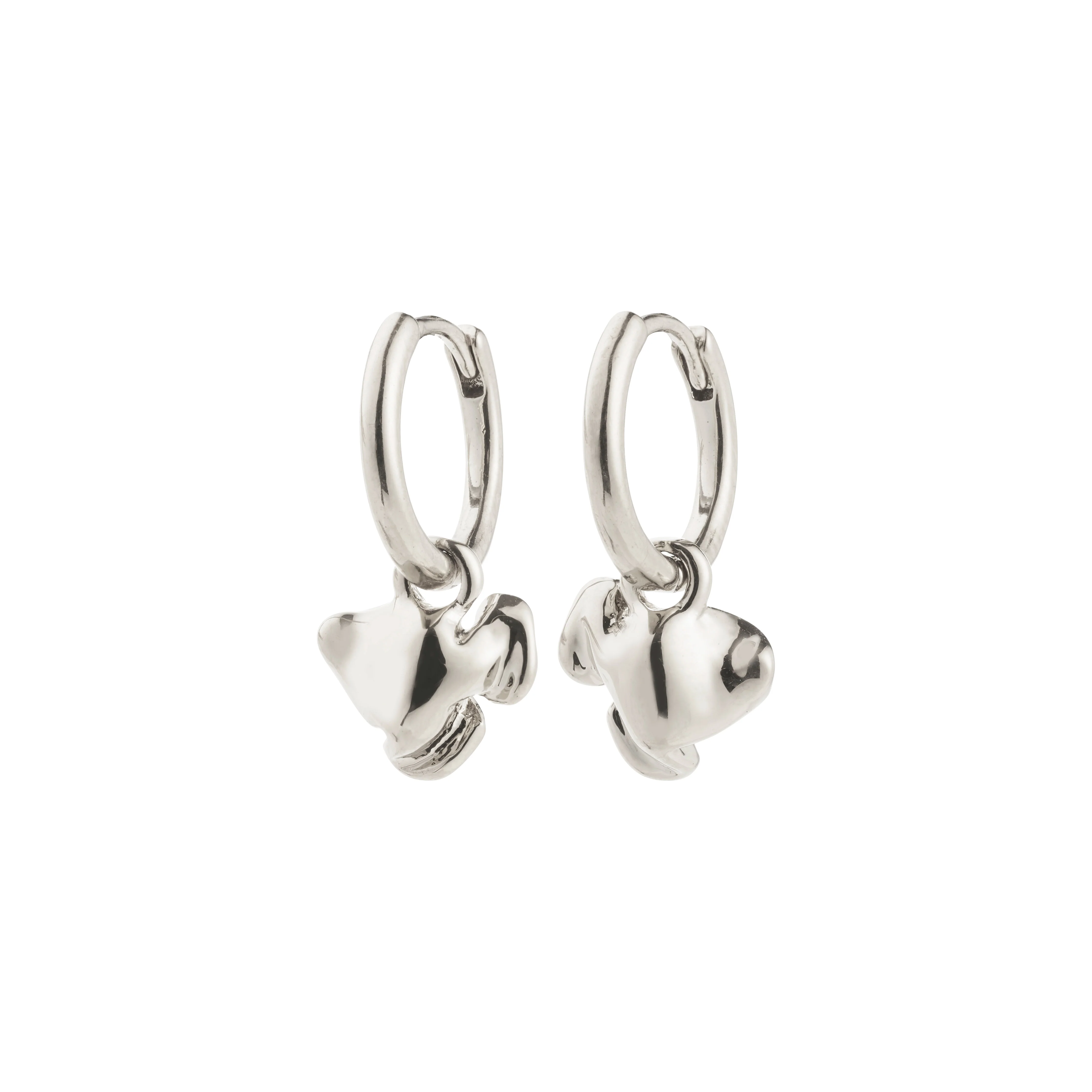 LUIS earrings silver-plated