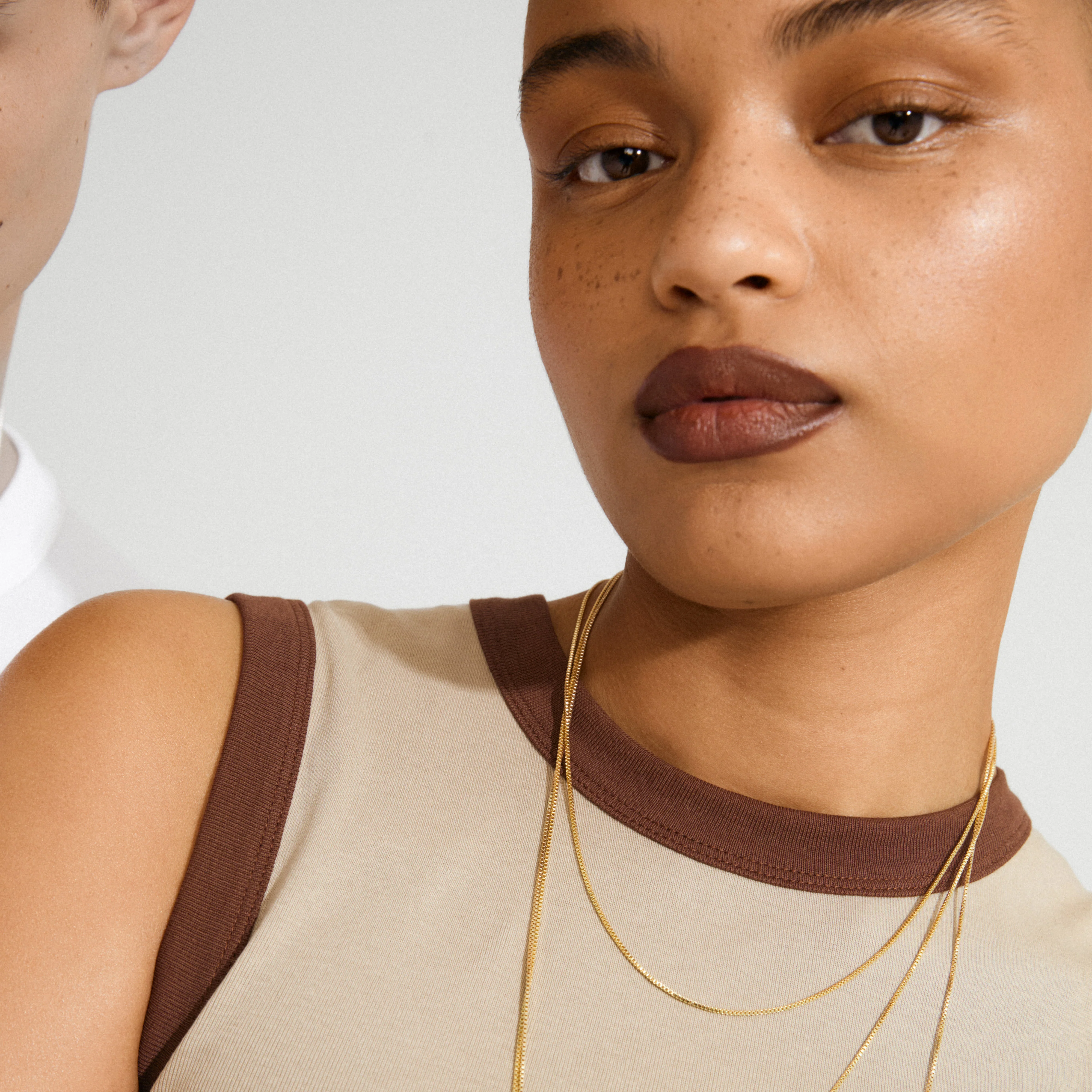 NANCY necklace 80 cm gold-plated - Image 7