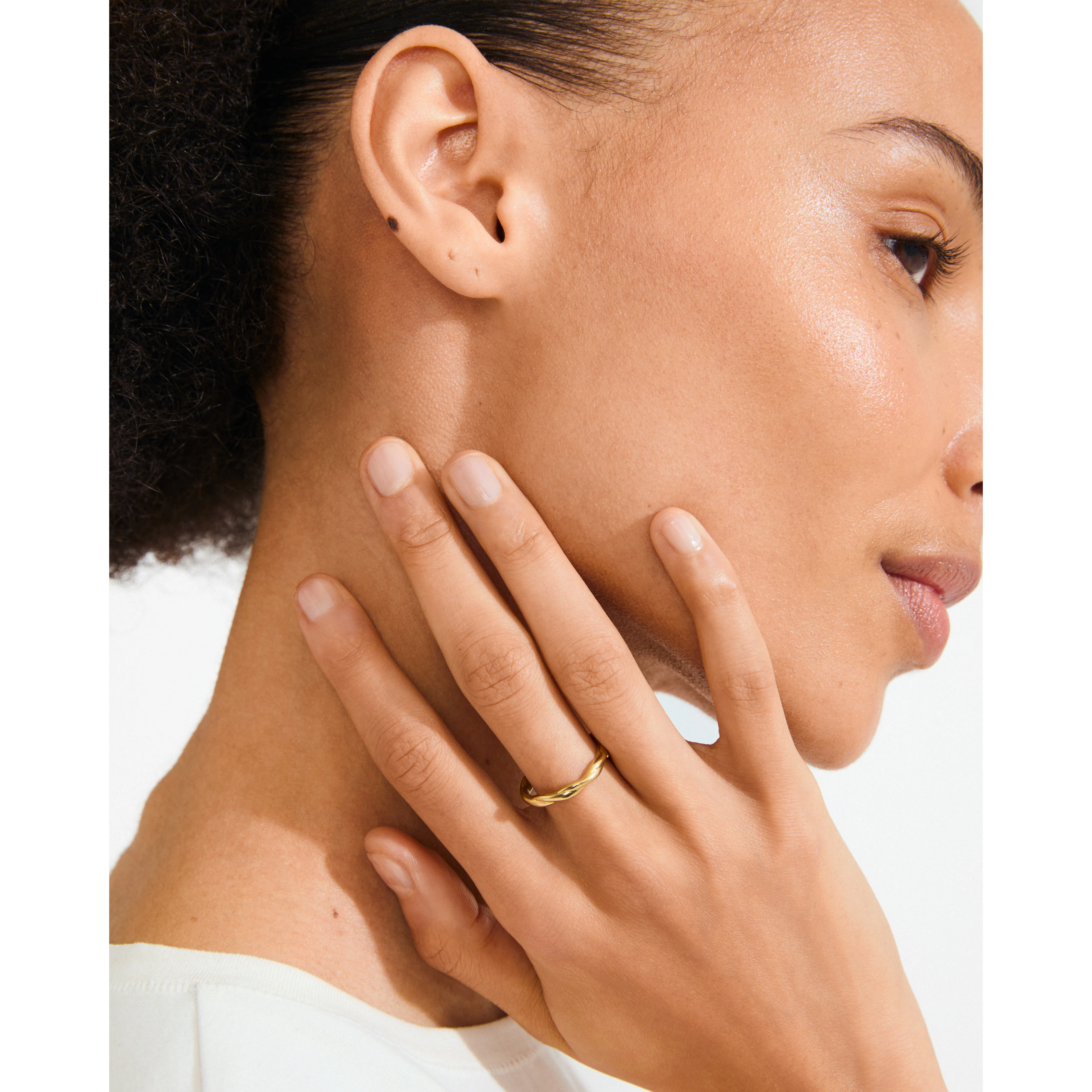 LULU twirl stack ring gold-plated - Image 3