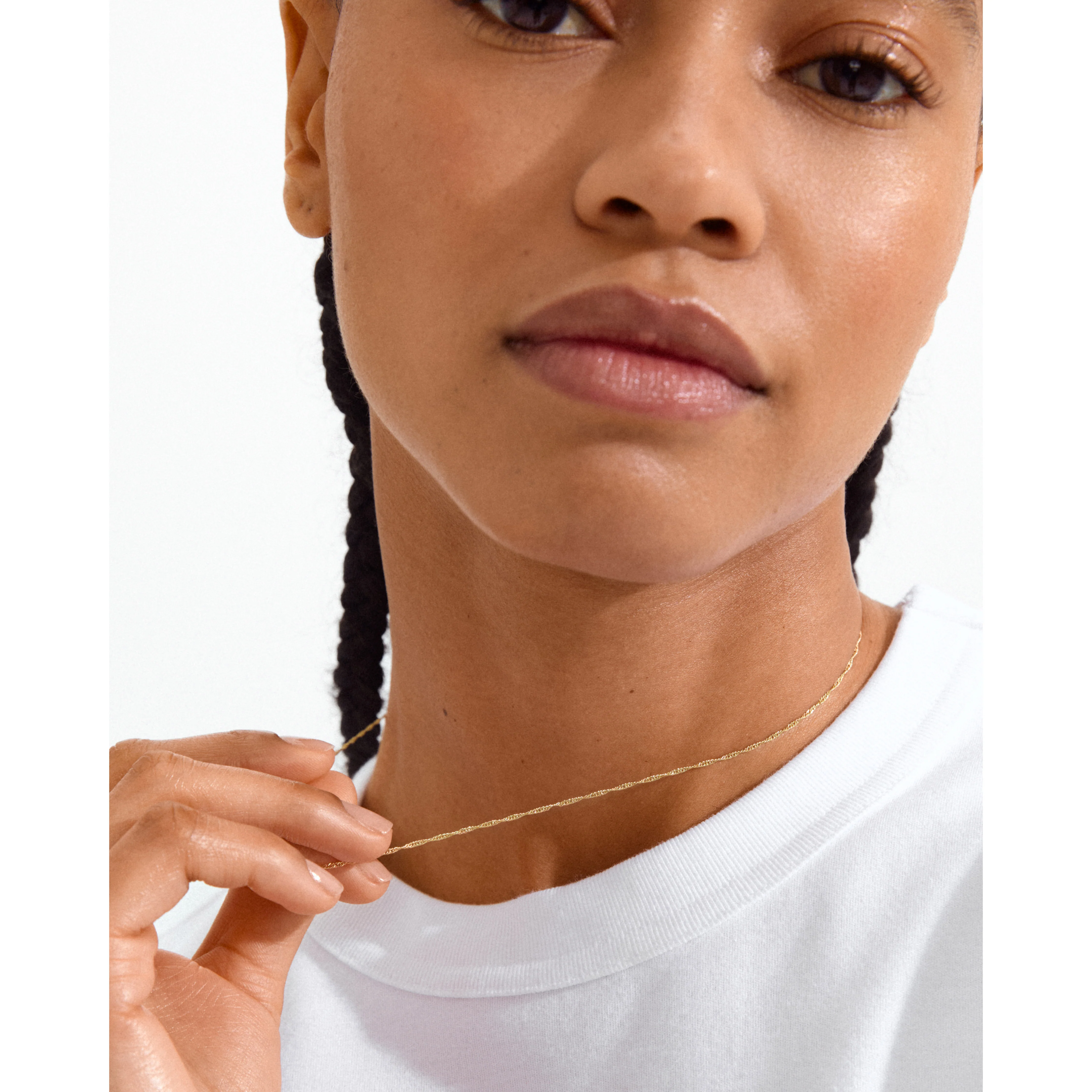 PERI twirl necklace gold-plated - Image 3