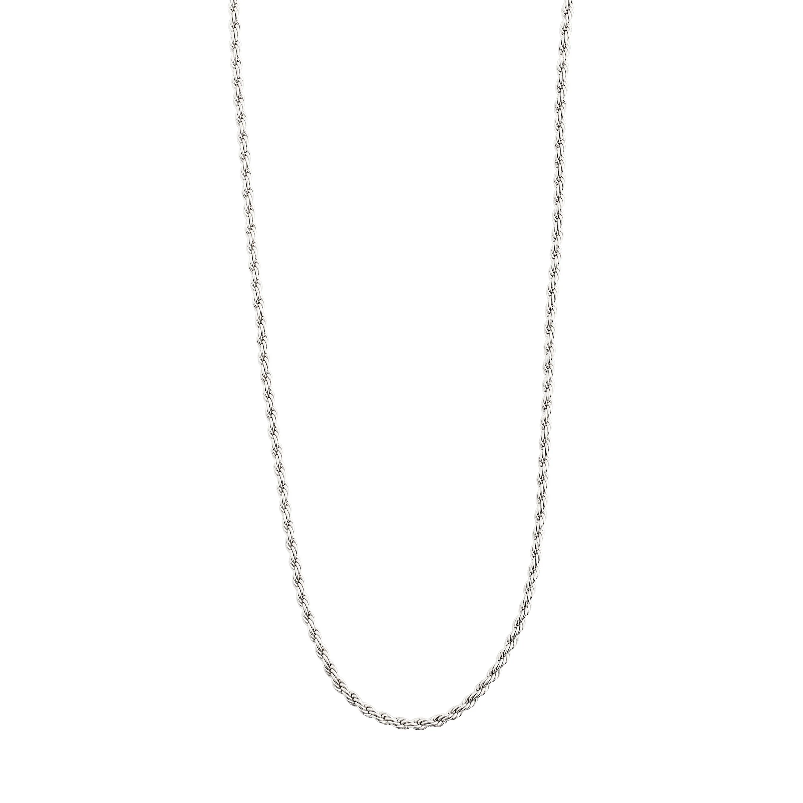 PAM robe chain necklace silver-plated