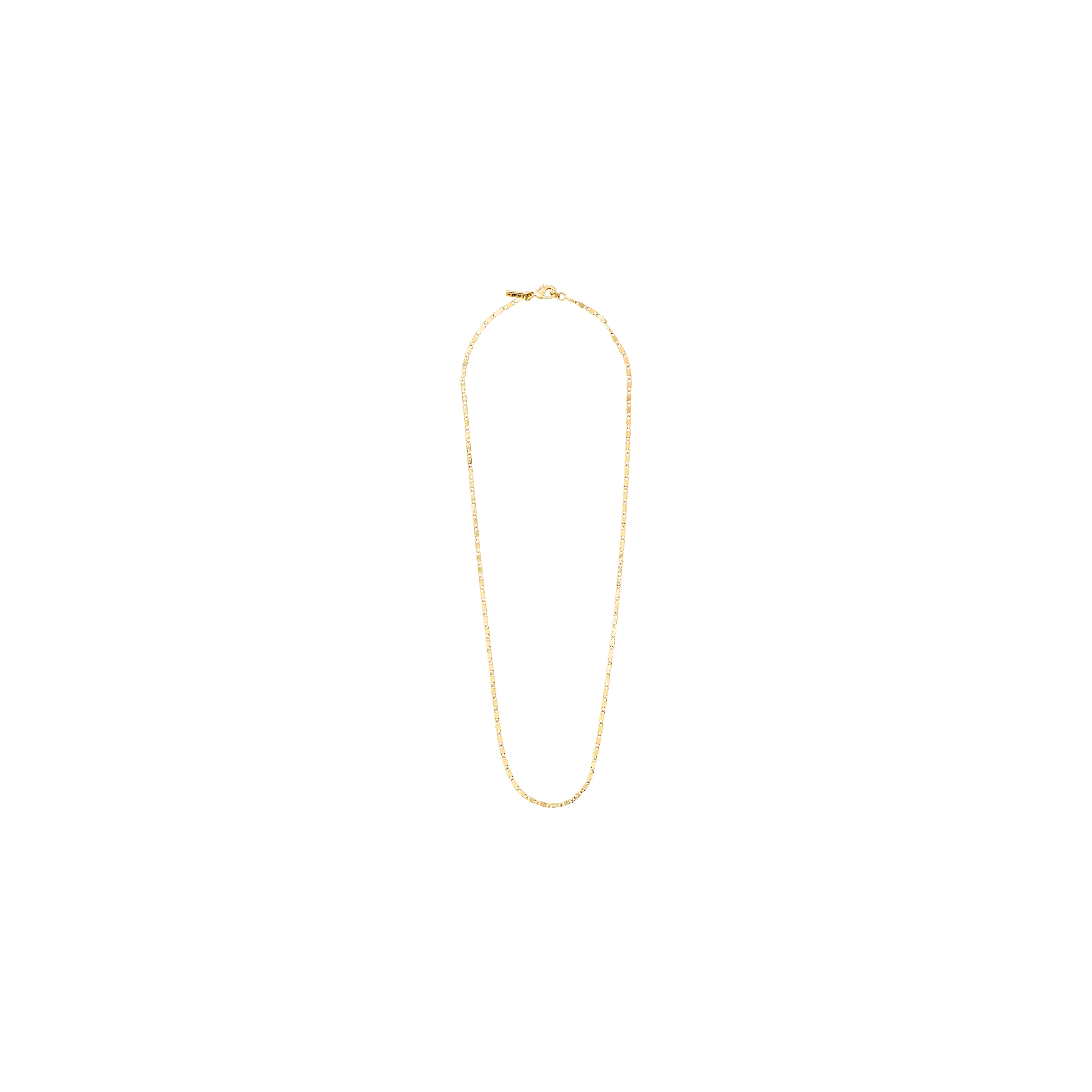 PARISA flat link chain necklace gold-plated - Image 4