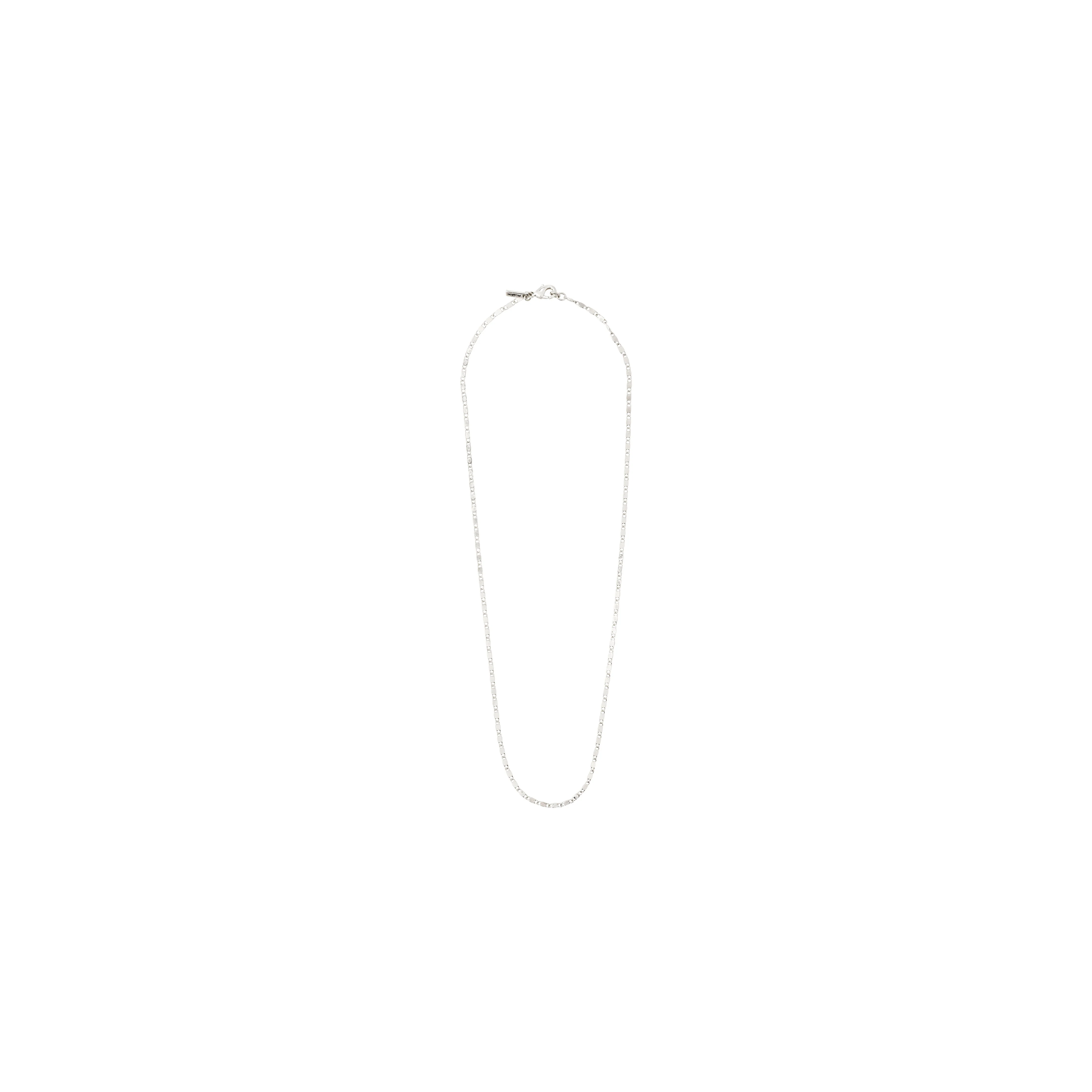 PARISA flat link chain necklace silver-plated - Image 4