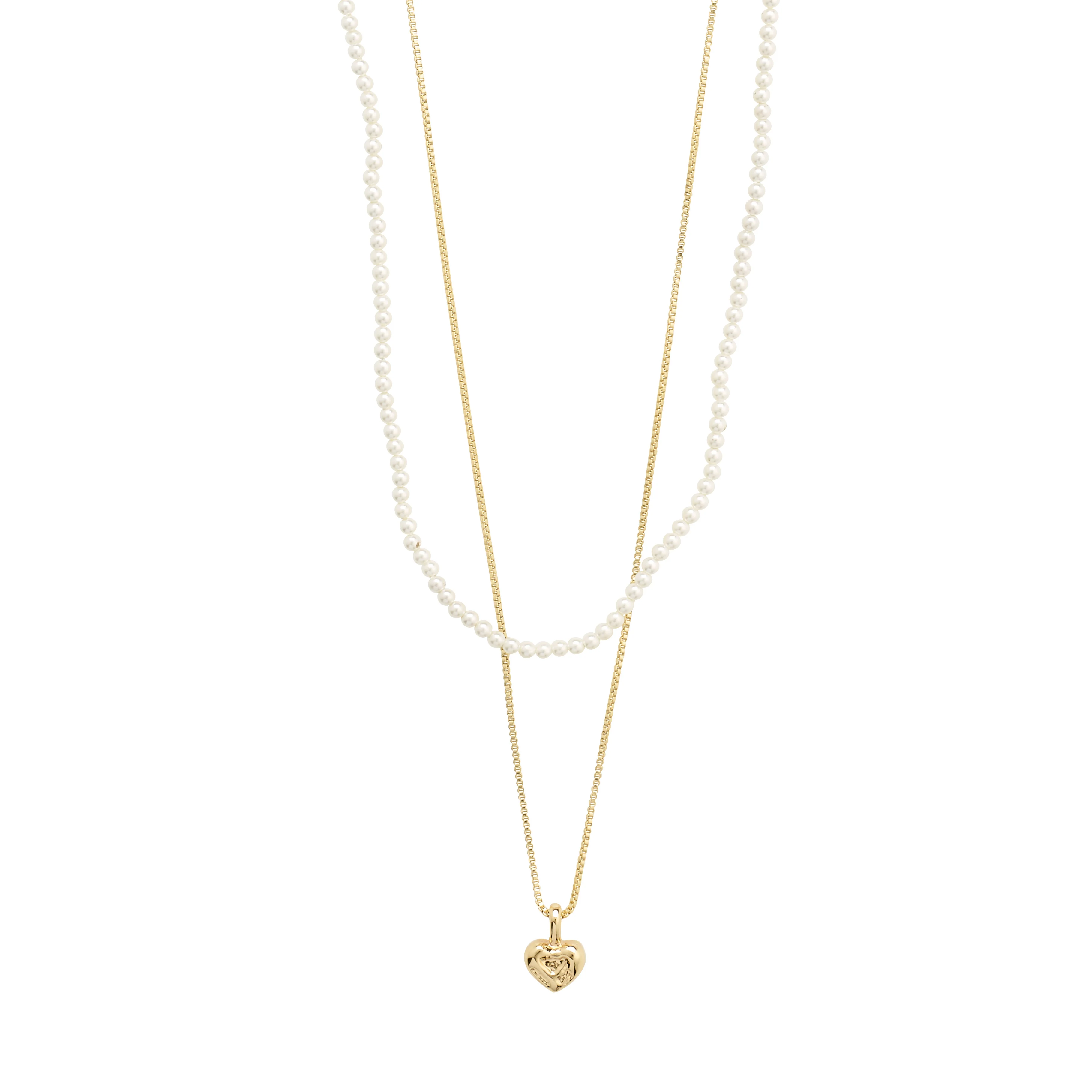 ARLET necklace 2-in-1 set, gold-plated