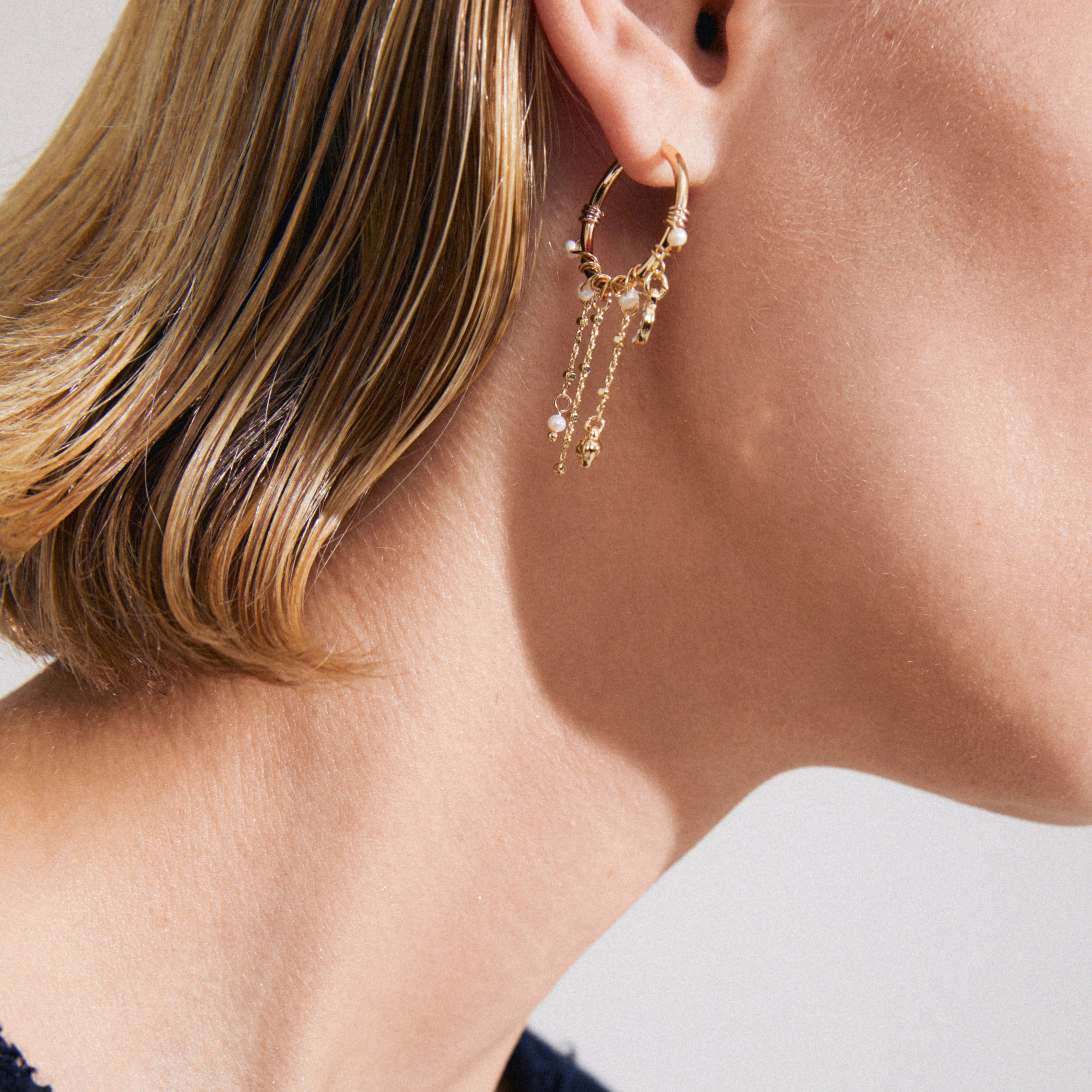 ARLET earrings gold-plated - Image 3