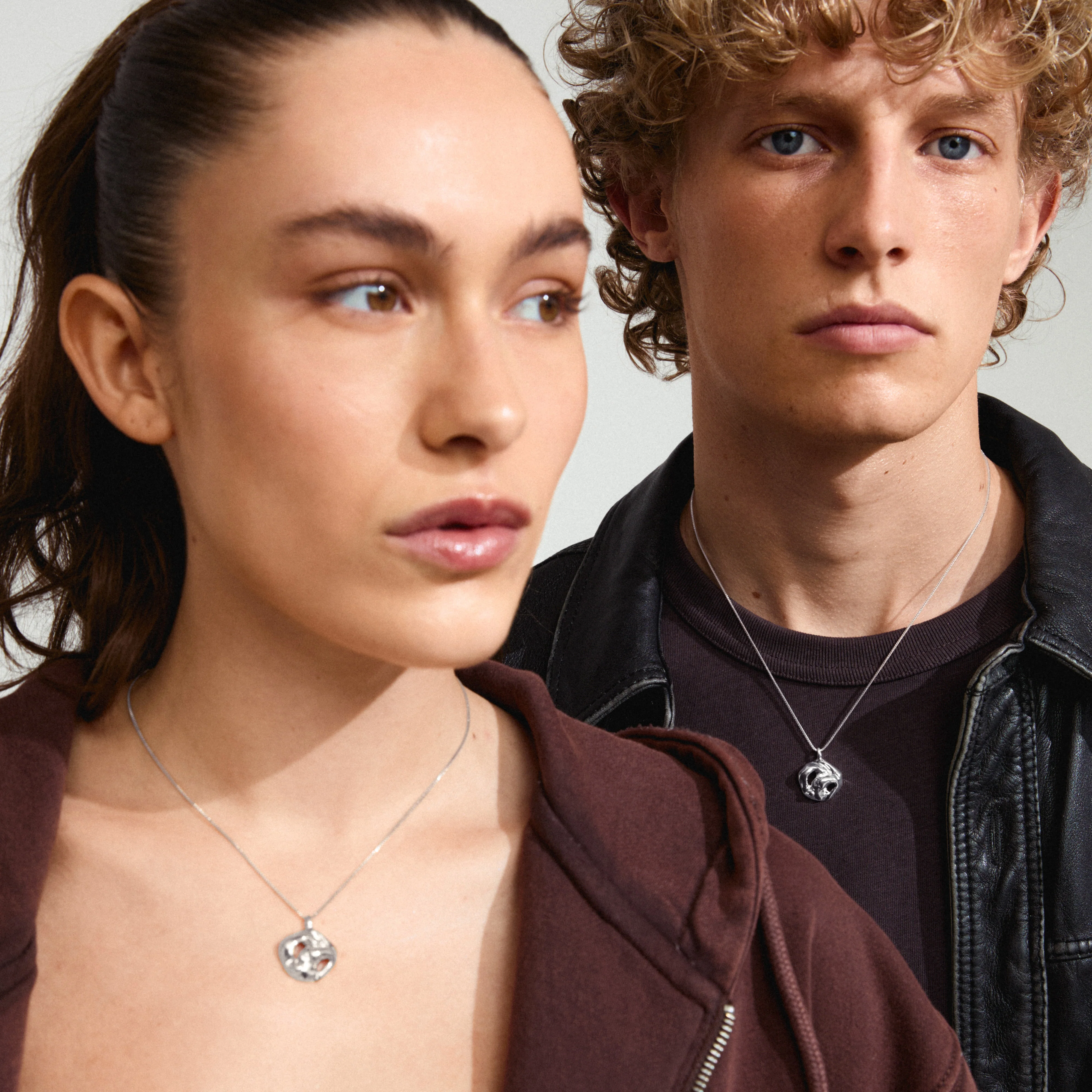 LUCA necklace silver-plated - Image 2