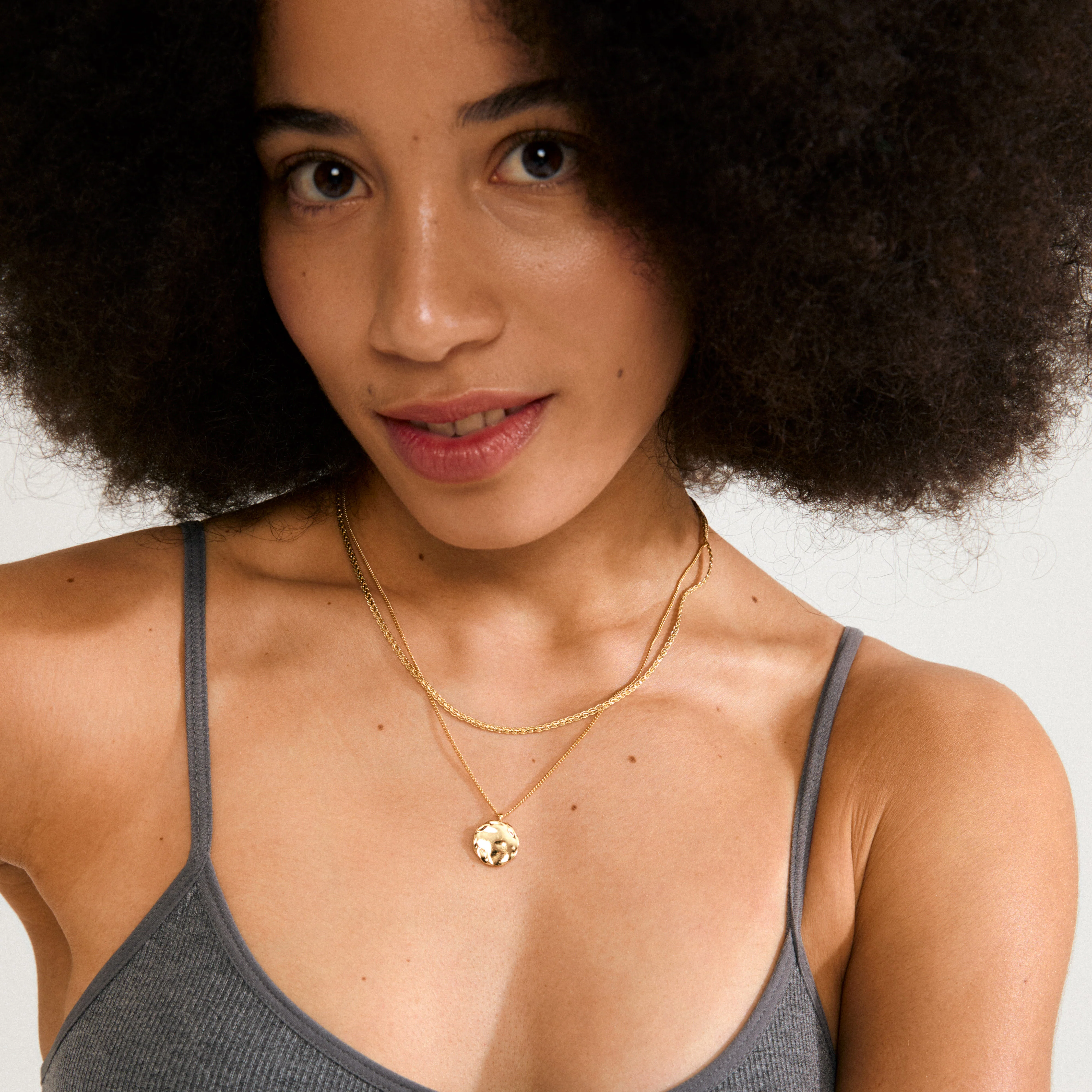 DECLAN necklace 2-in-1 set, gold-plated - Image 2