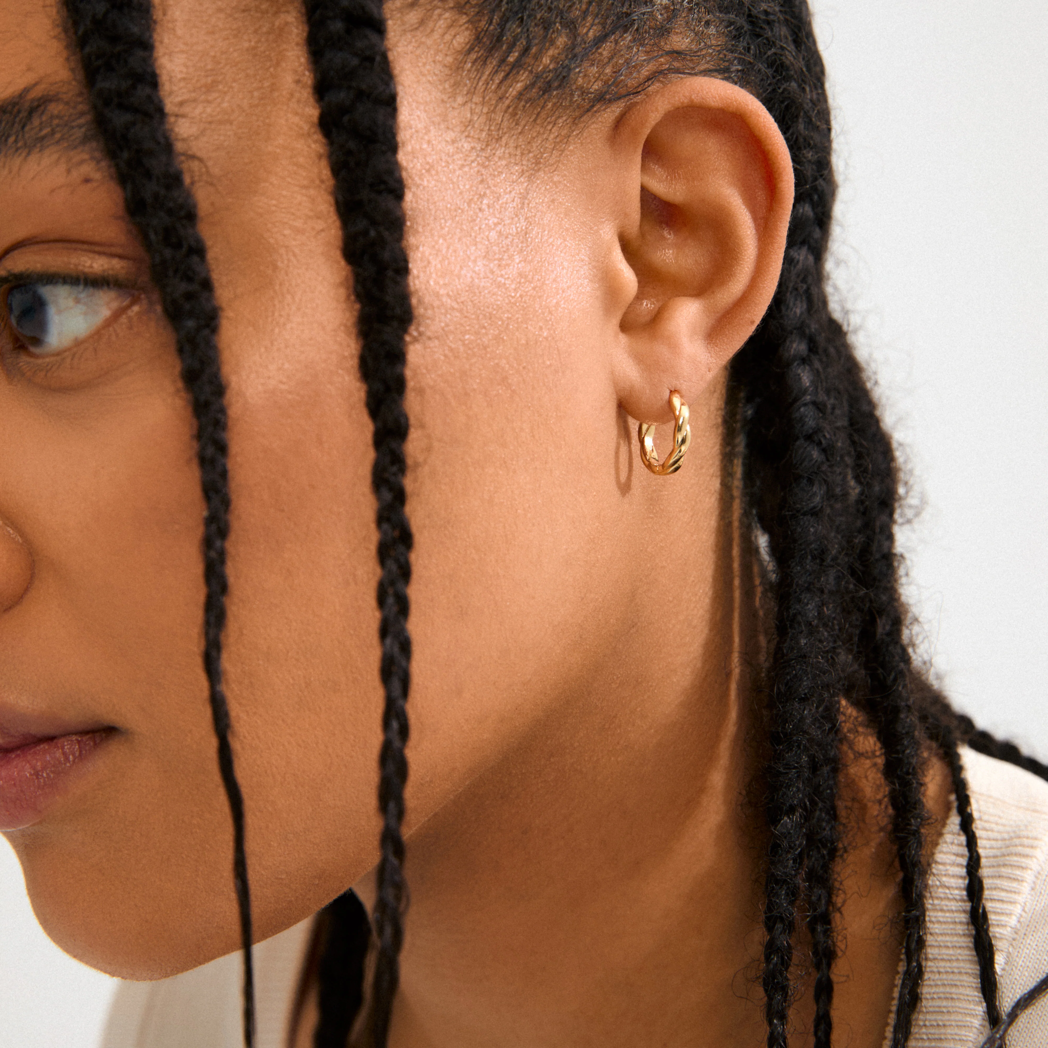 DECLAN earrings gold-plated - Image 3