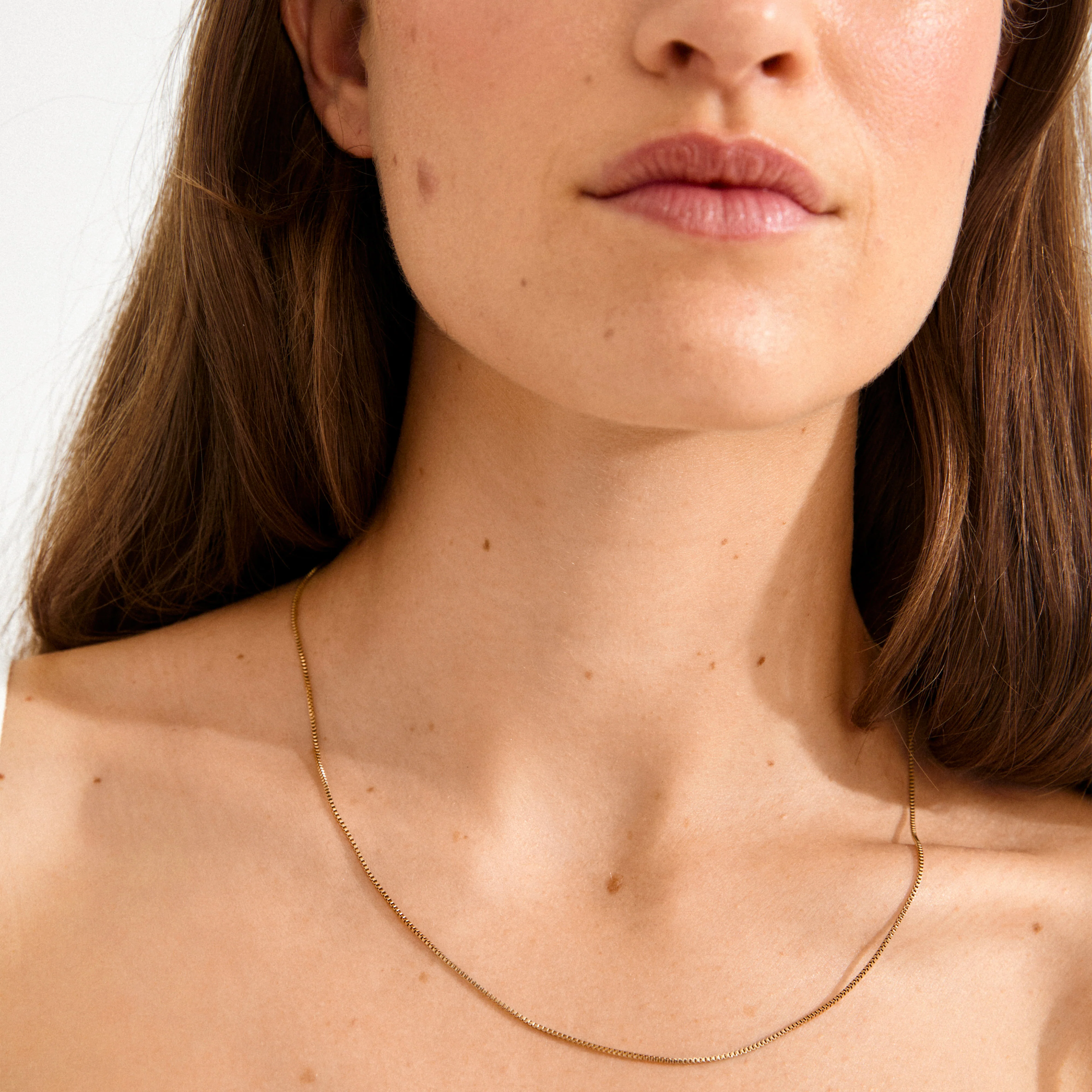 NANCY necklace 50 cm gold-plated - Image 3
