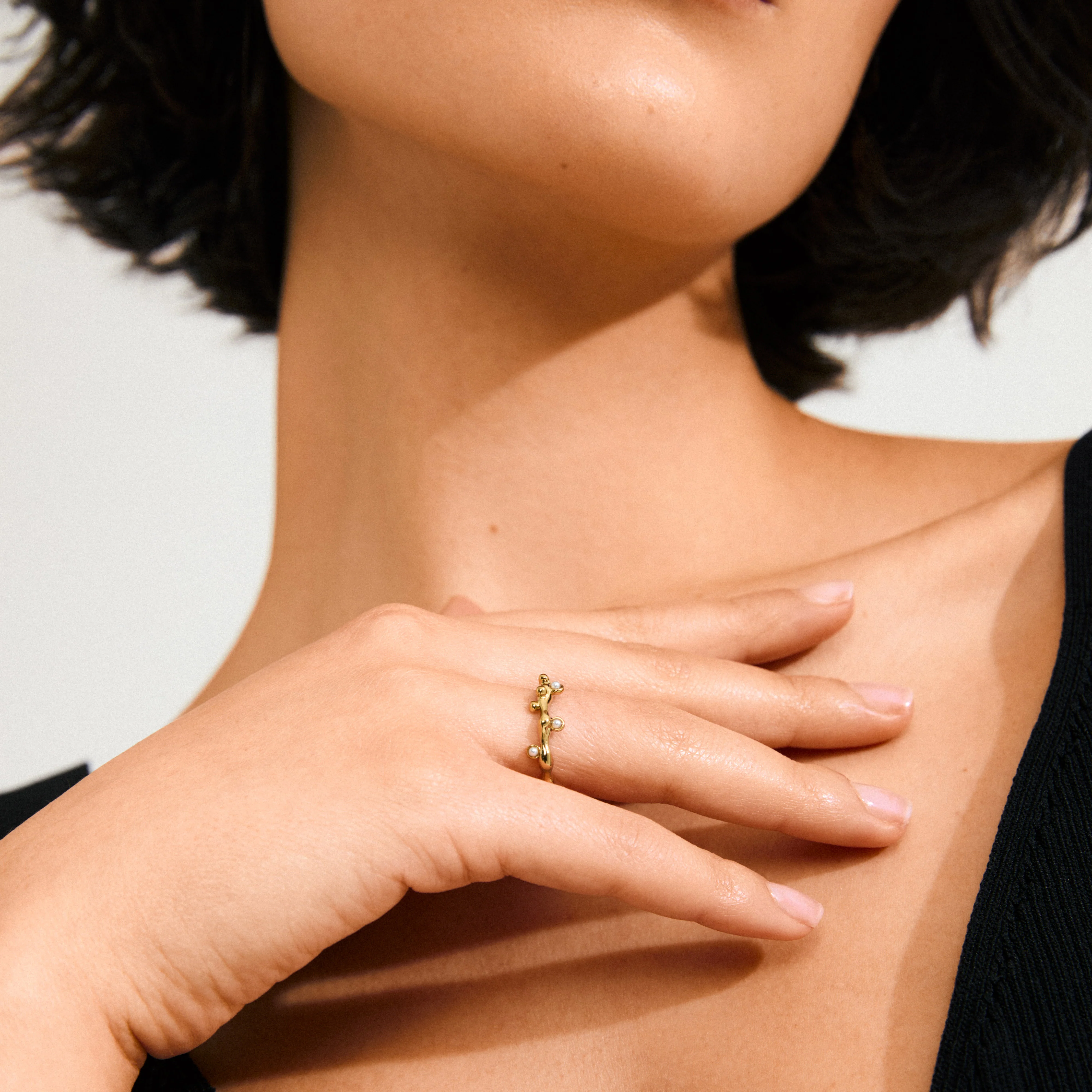 LULU magic stack ring gold-plated - Image 3