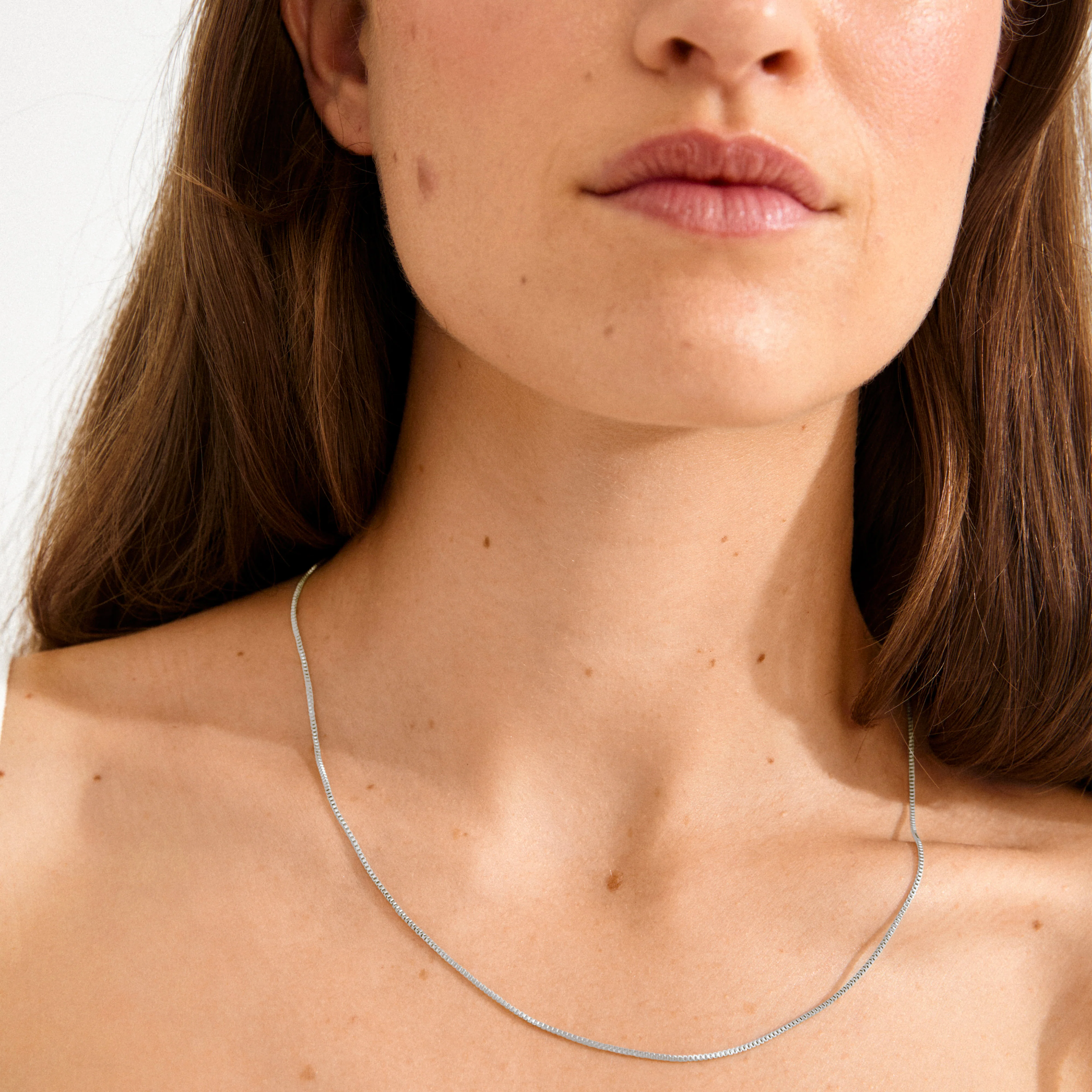 NANCY necklace 50 cm silver-plated - Image 3