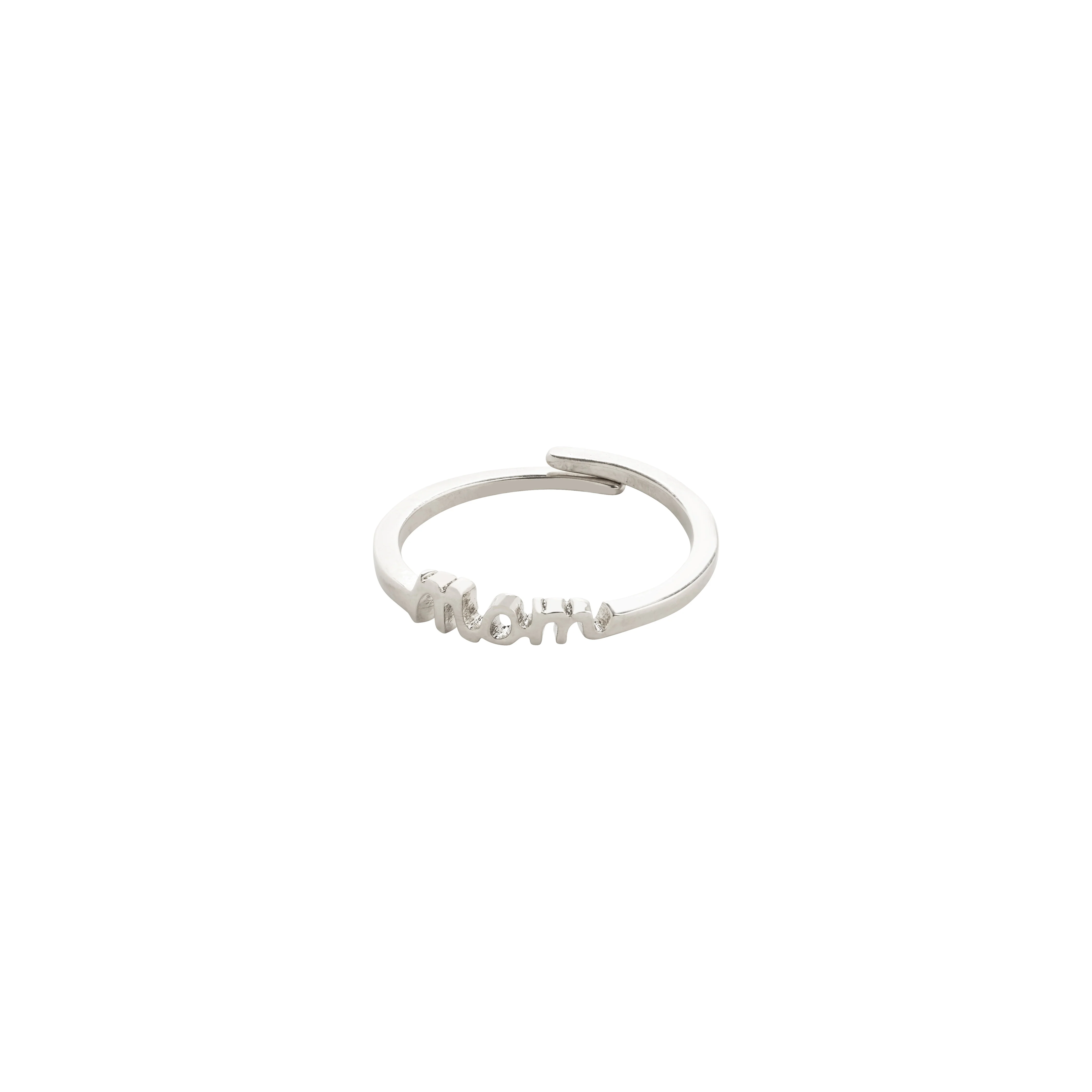 LULU mom stack ring silver-plated