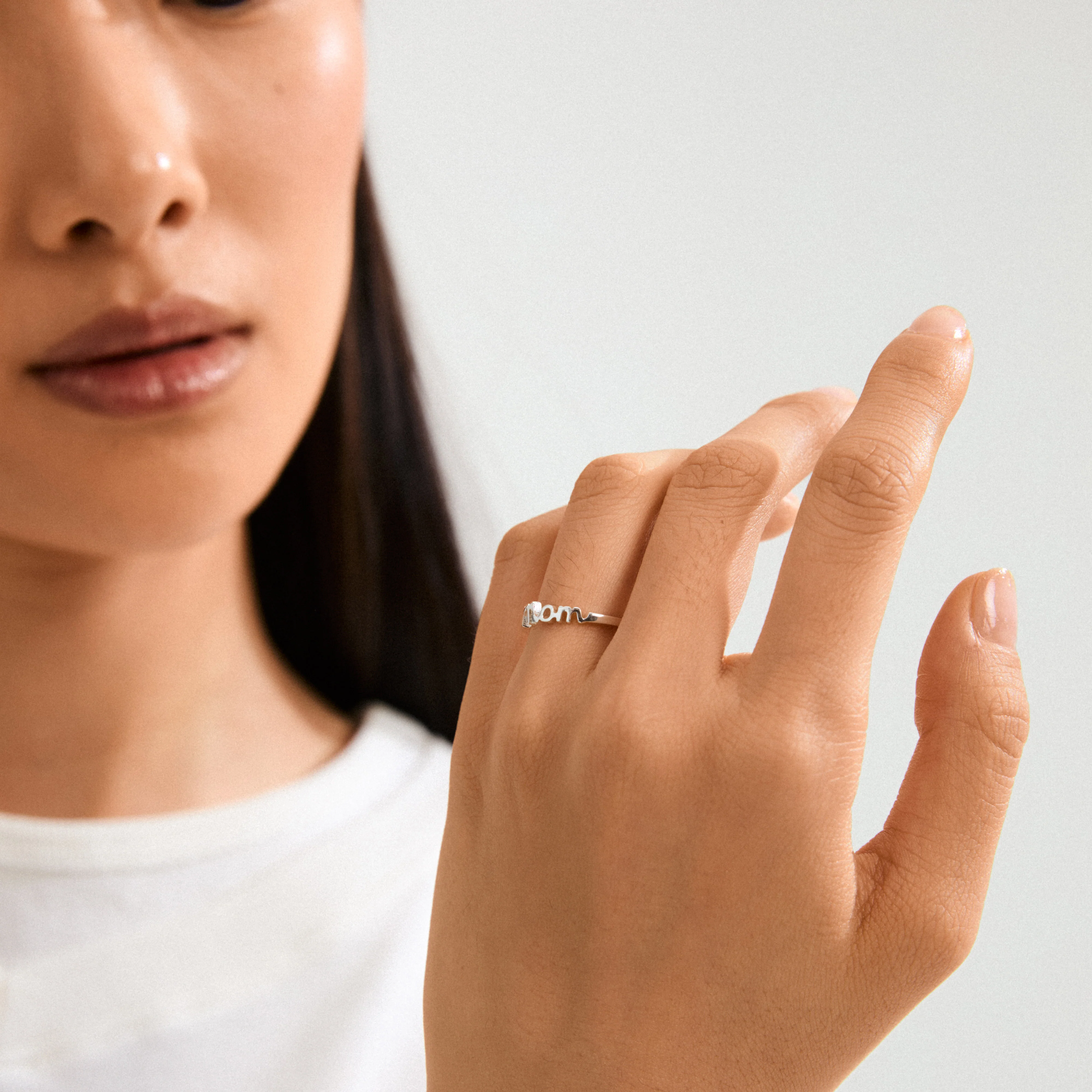 LULU mom stack ring silver-plated - Image 3