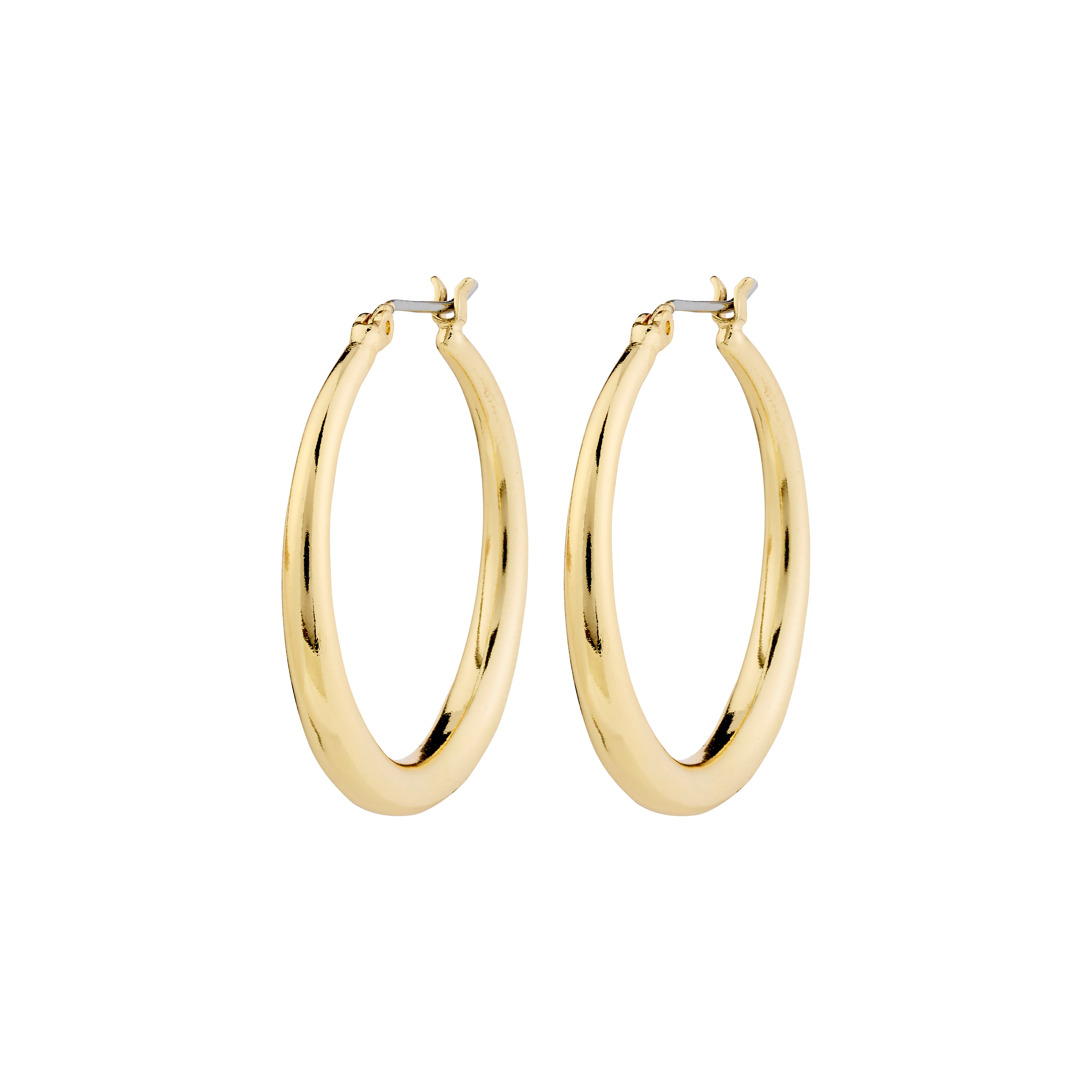 JORUN hoop earrings gold-plated