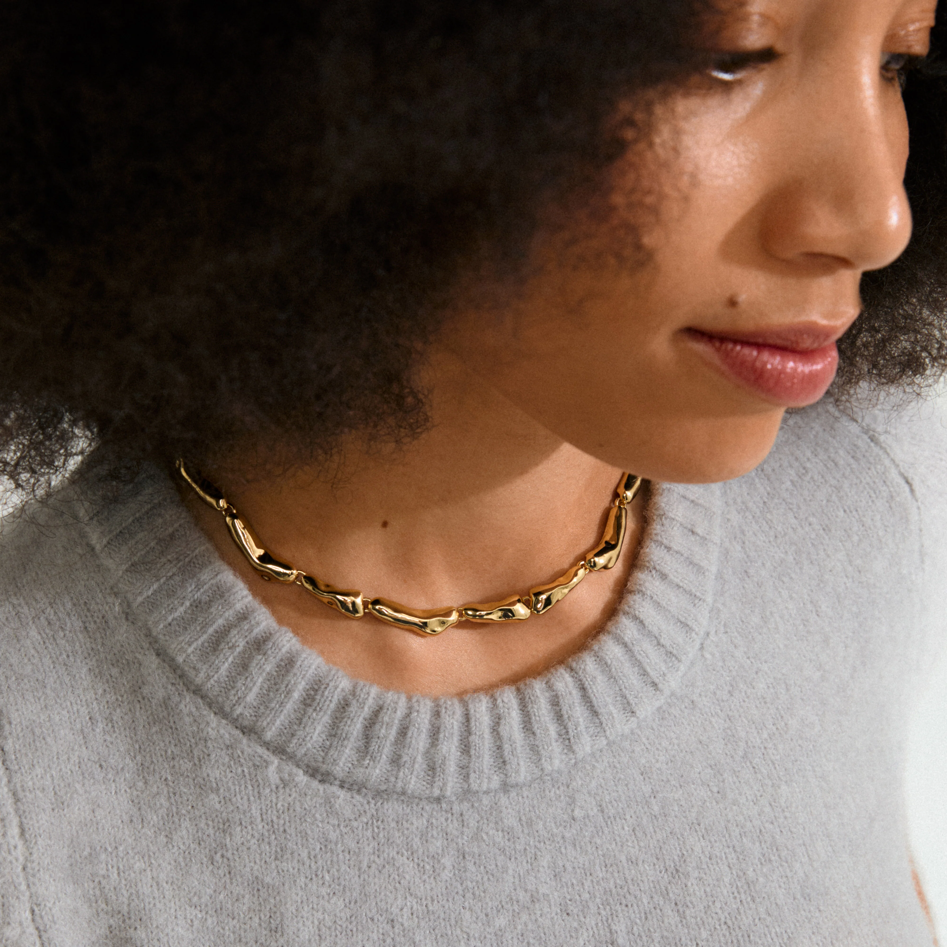 HARRISON necklace gold-plated - Image 3