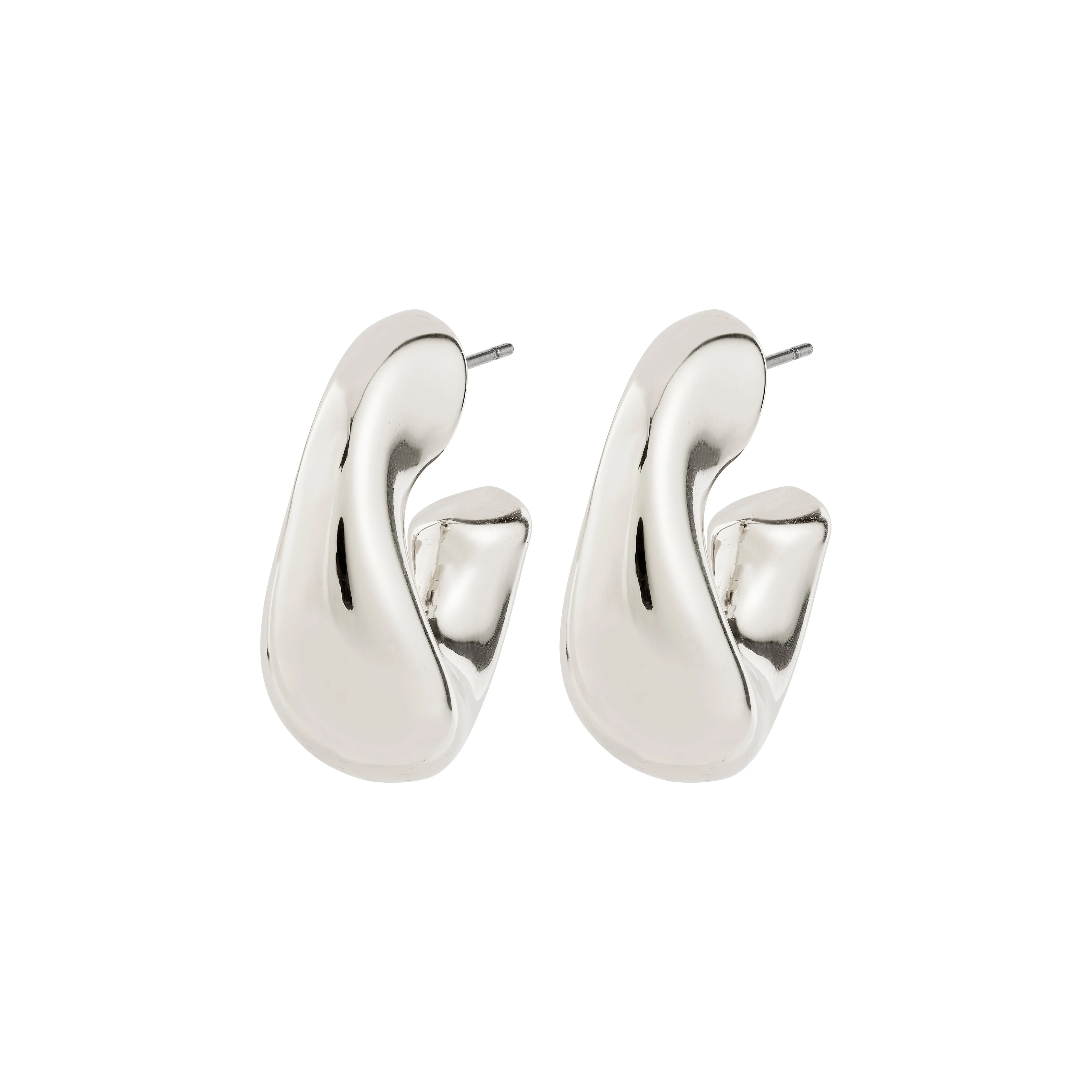 JENNINGS hoop earrings silver-plated