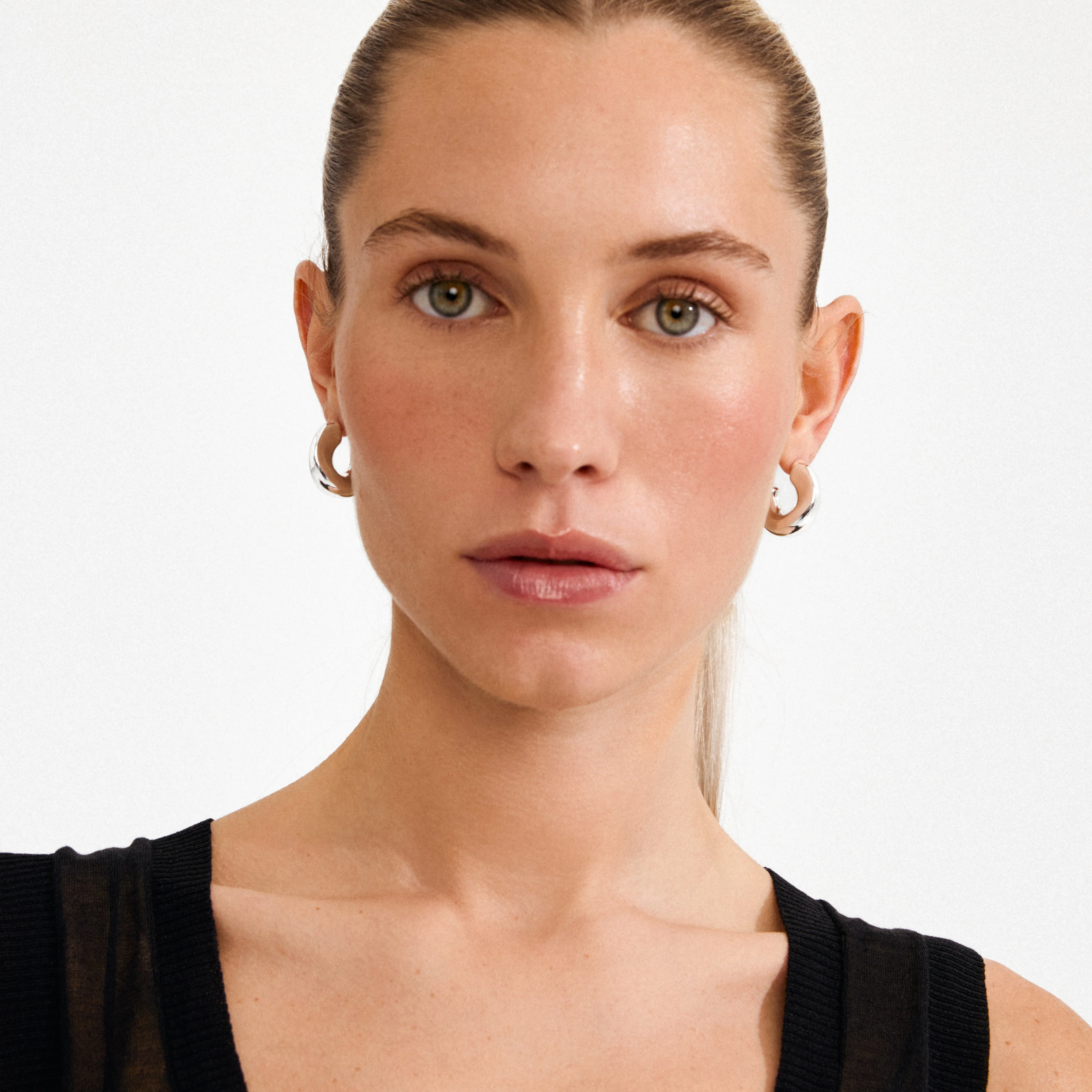JENNINGS hoop earrings silver-plated - Image 2